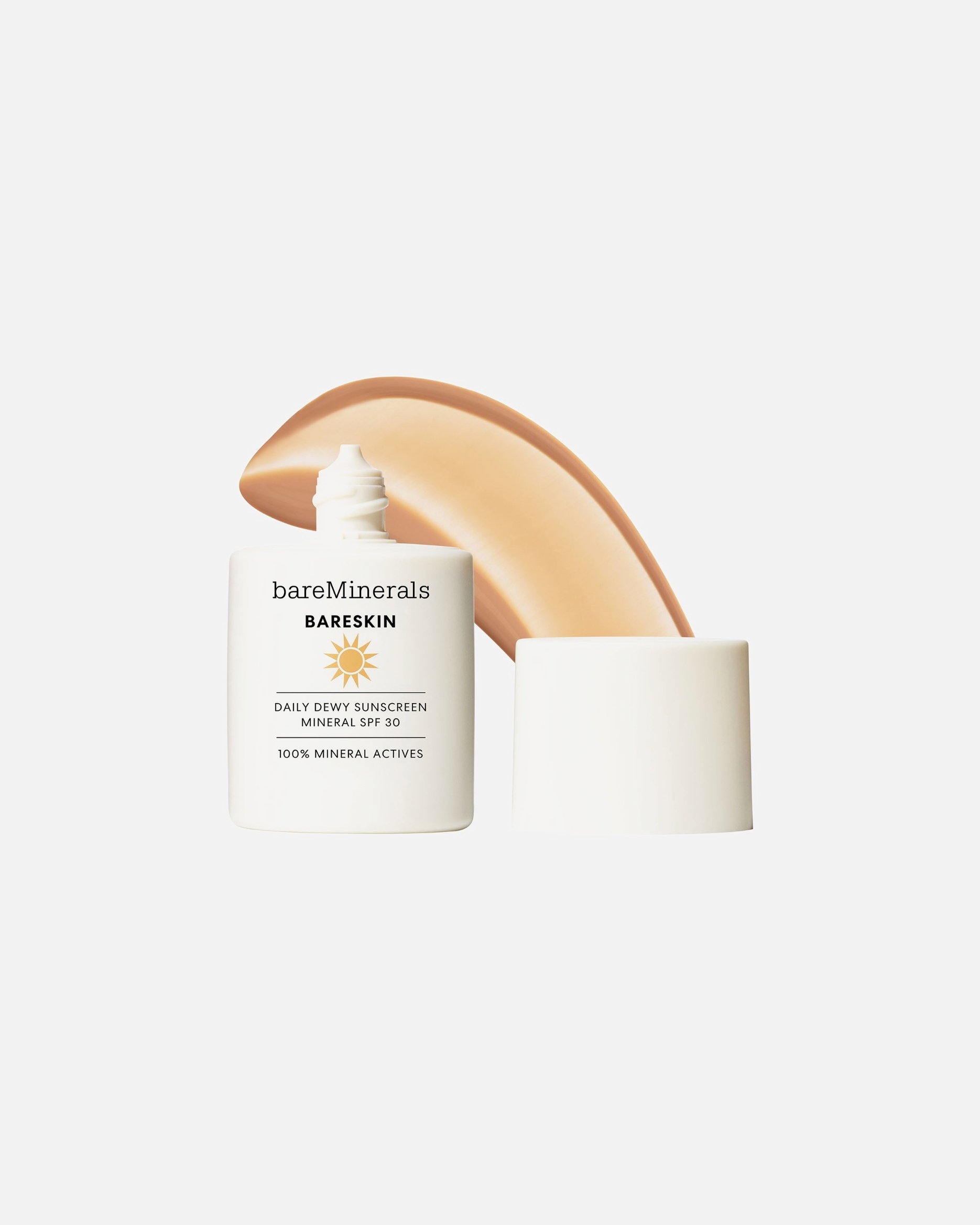 Fond de teint for UnisexebareMineralsbareSkinDaily Dewy Sunscreen Mineral SPF 30SHEER MEDIUM