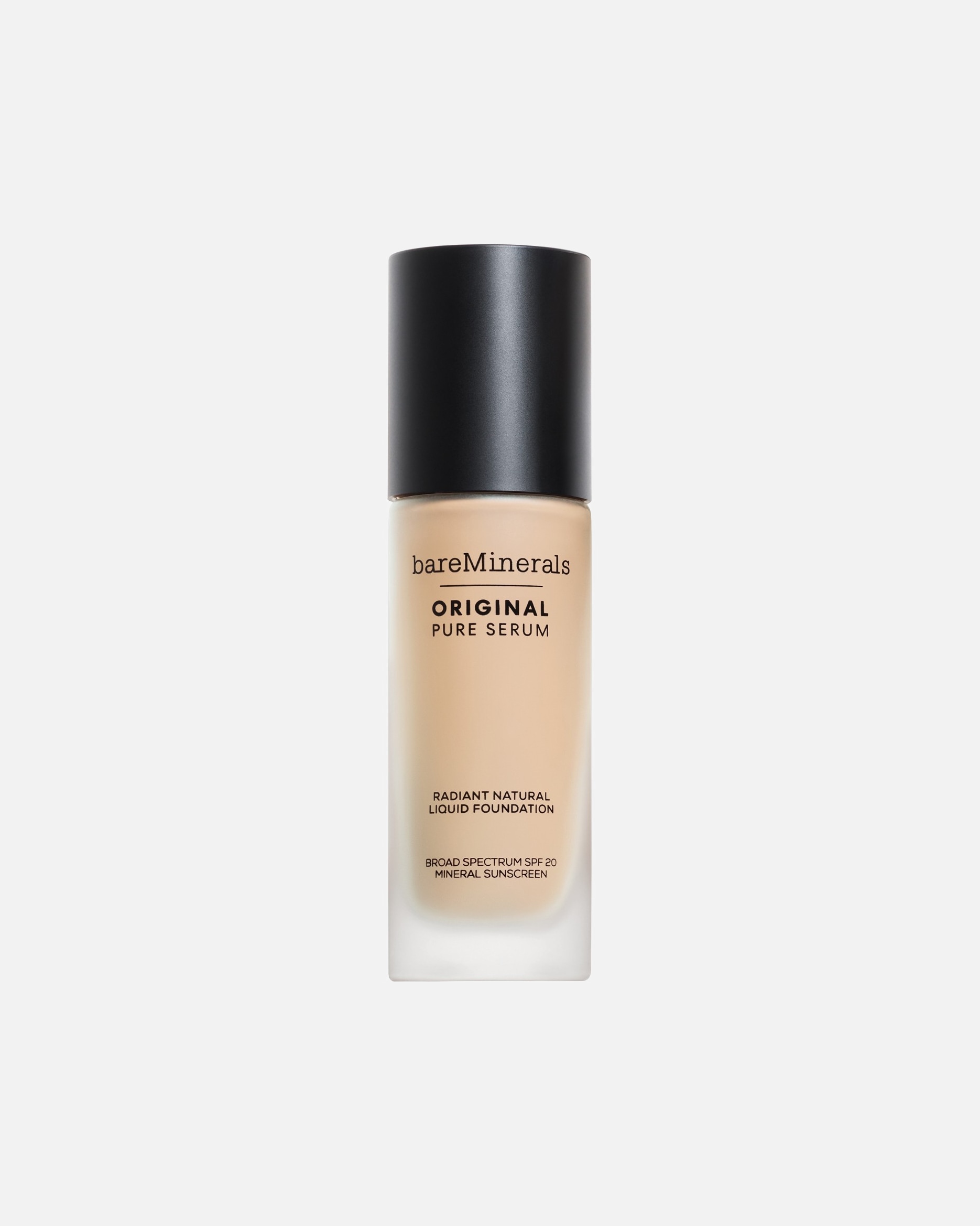 Foundation für Unisex bareMinerals Original Pure Serum Radiant Natural Liquid Mineral Spf 20 FAIR NEUTRAL 1.5