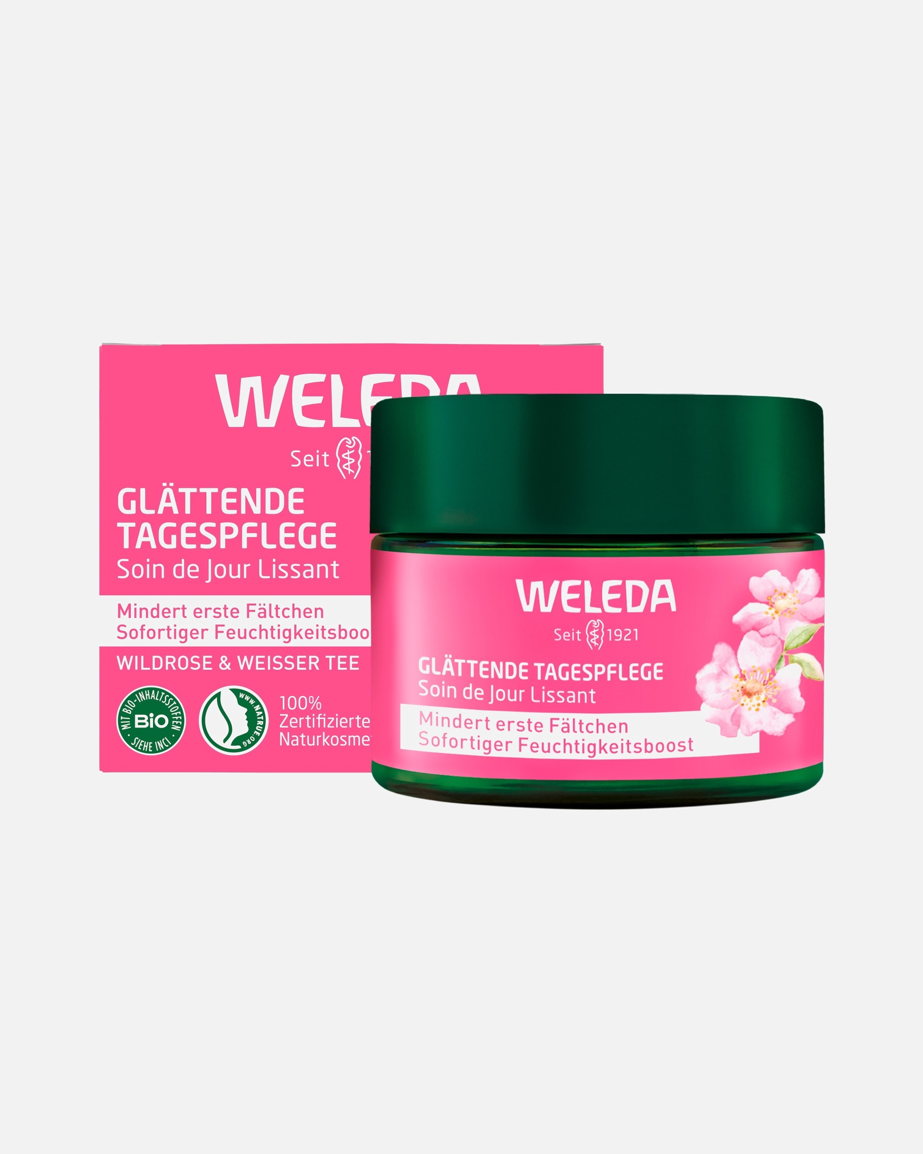 Tagescreme für Unisex Weleda Wild Rose Glättende Tagespflege 40 ml