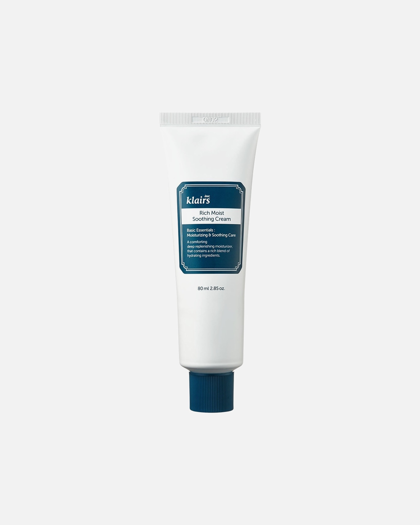 Gesichtscreme für Unisex Dear Klairs Rich Moist Soothing Cream Renewal 80 ml
