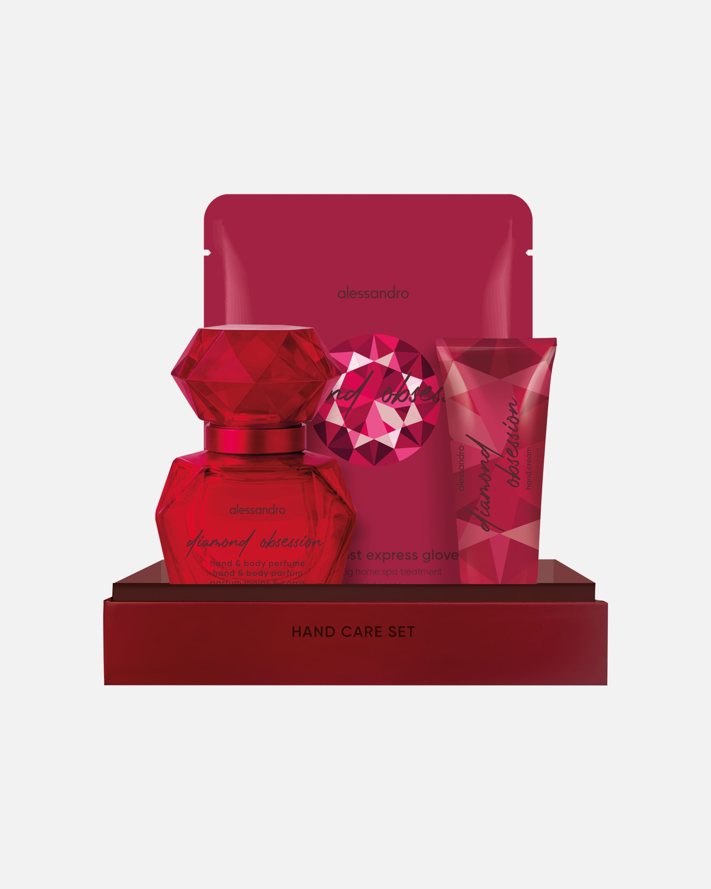 Nagelpflegeset für Unisex Alessandro Diamond Obsession Hand Care Set 1 Stück