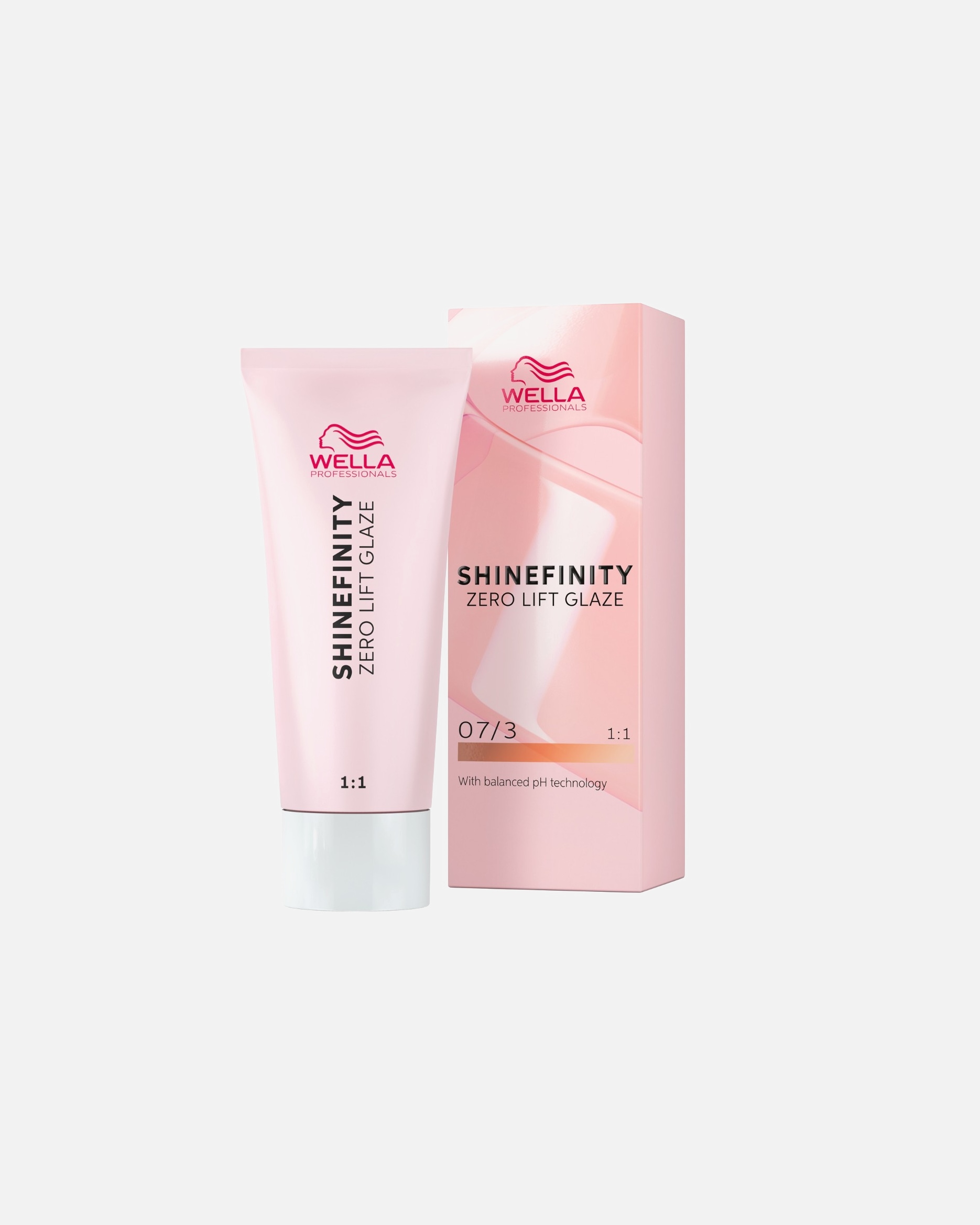Haartönung für Unisex Wella Professionals Shinefinity Zero Lift Gaze Demi-permanente Gel-Cremetönung 07/3 - BURNT HONEY