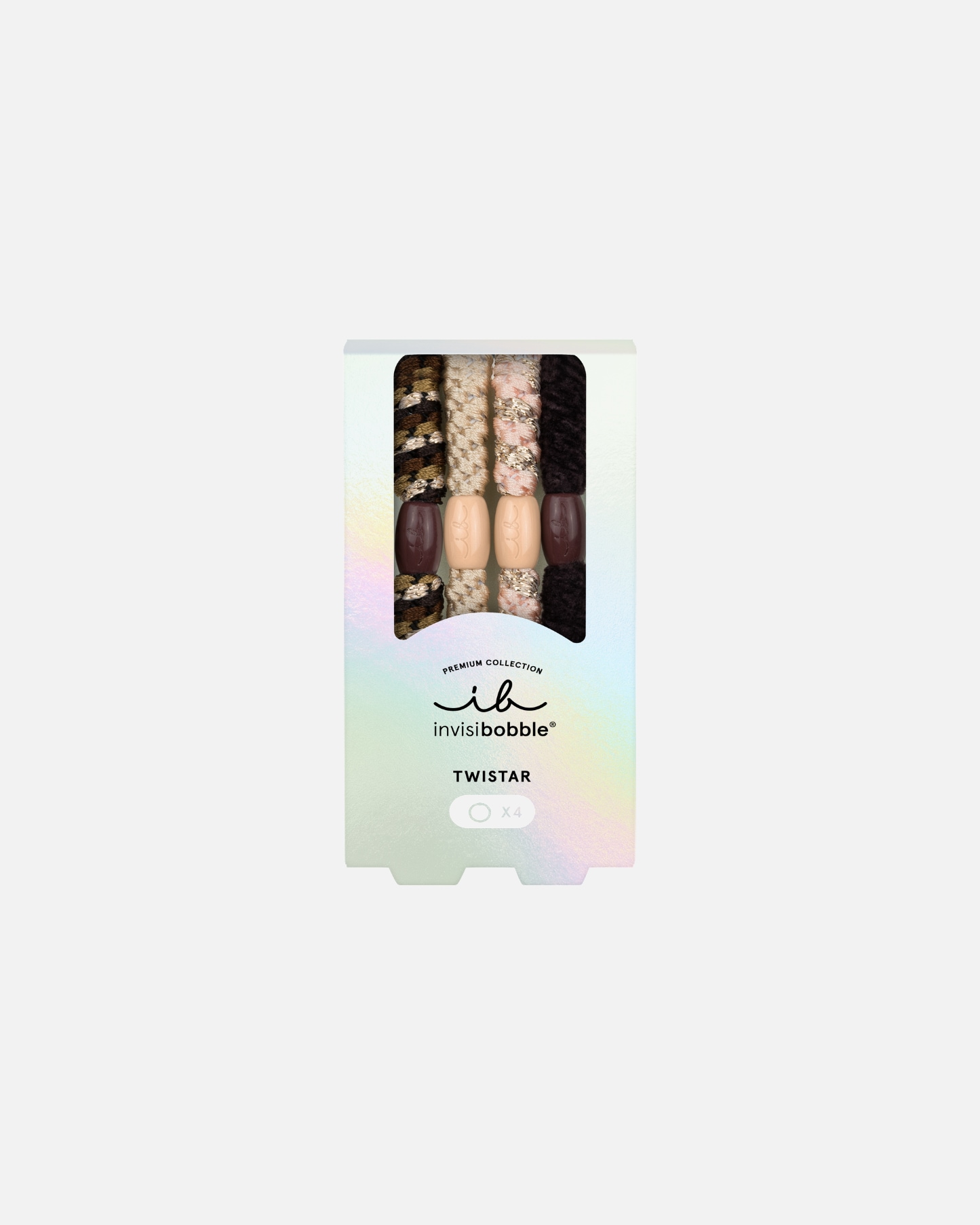 Haargummi für Unisex Invisibobble Twistar Premium Truffle Tie 4pc 1 Stück