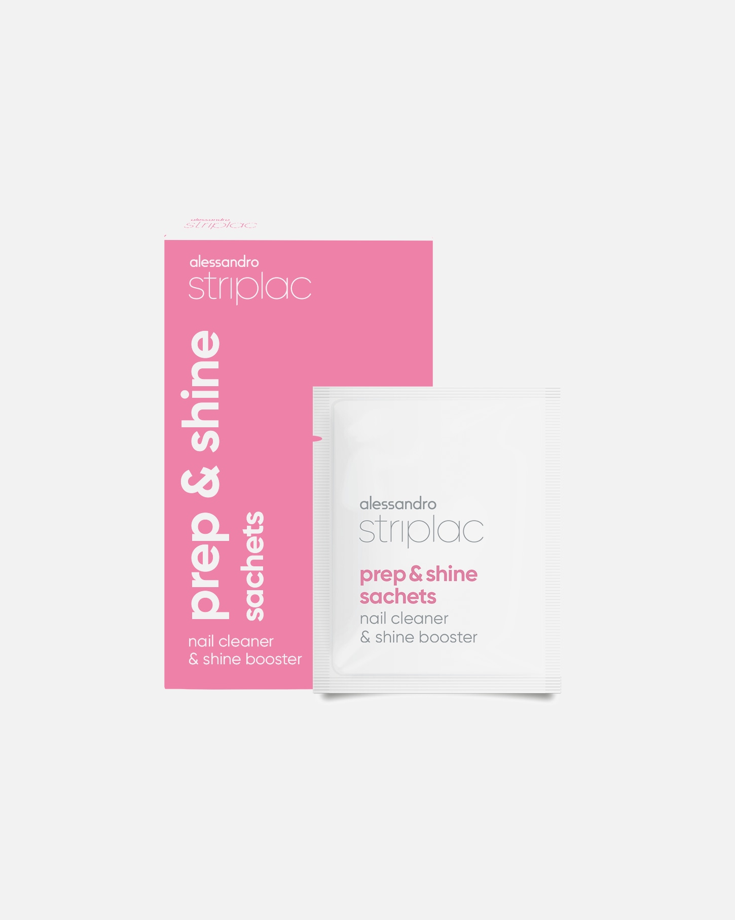 Pflege-Accessoire für Unisex Alessandro Striplac Prep & Shine Sachets 60 g