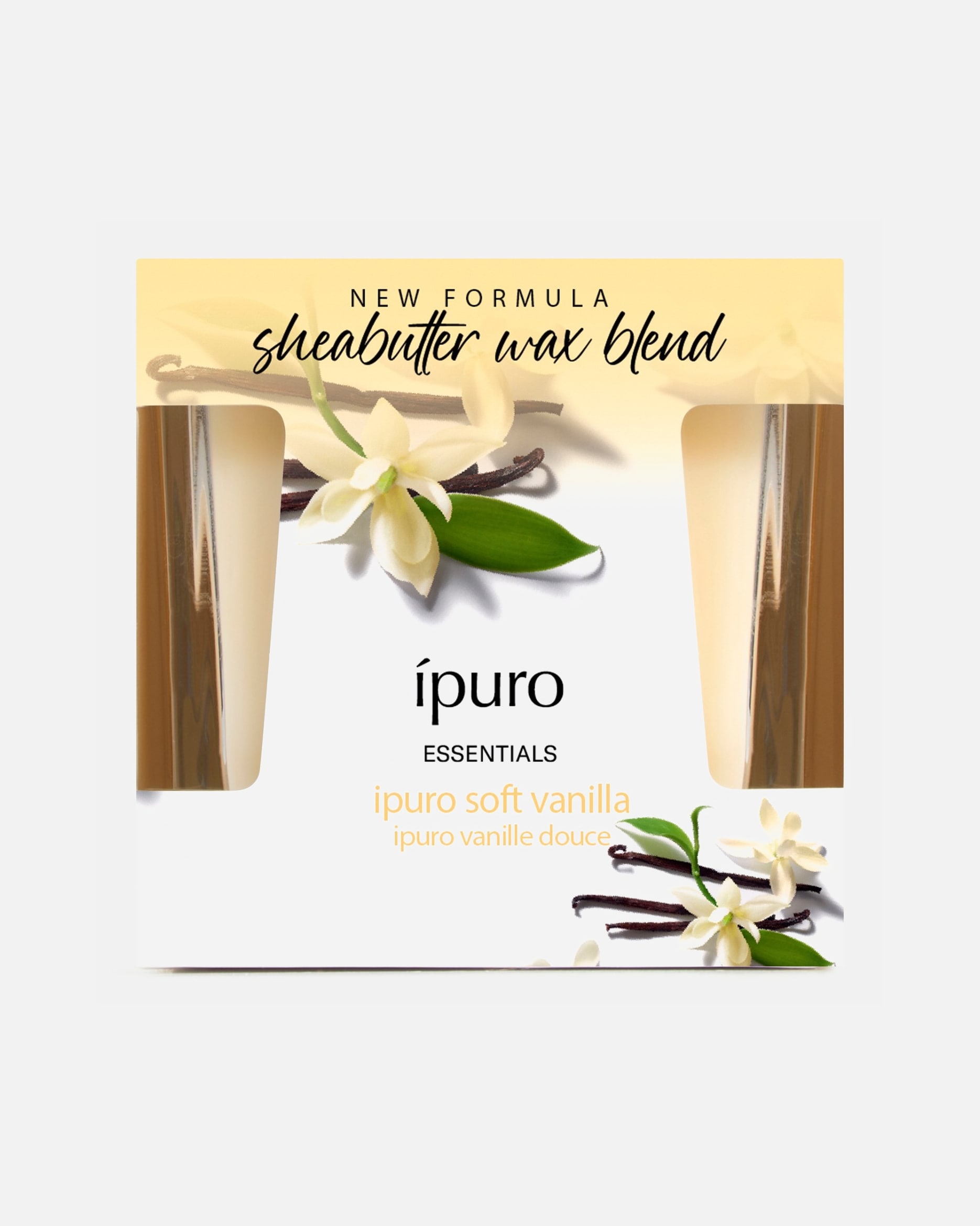 Kerze für Unisex ipuro Soft Vanilla 125 g