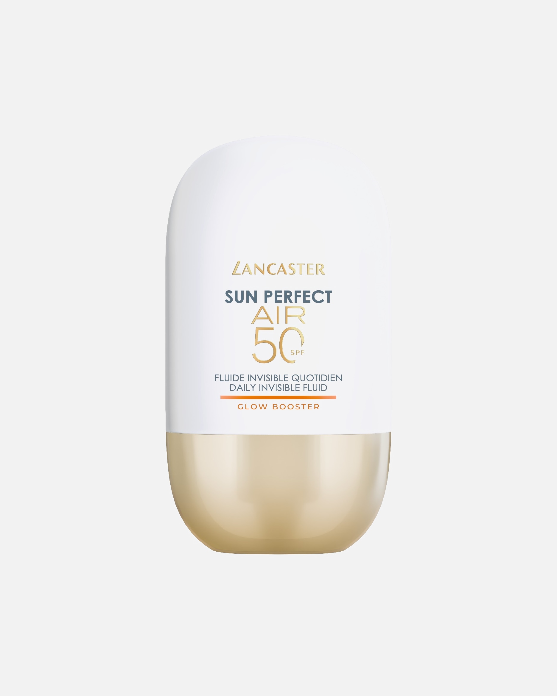 Sonnencreme für Unisex Lancaster Sun Perfect AIR Daily Invisible Fluid SPF 50 Glow Booster 40 ml