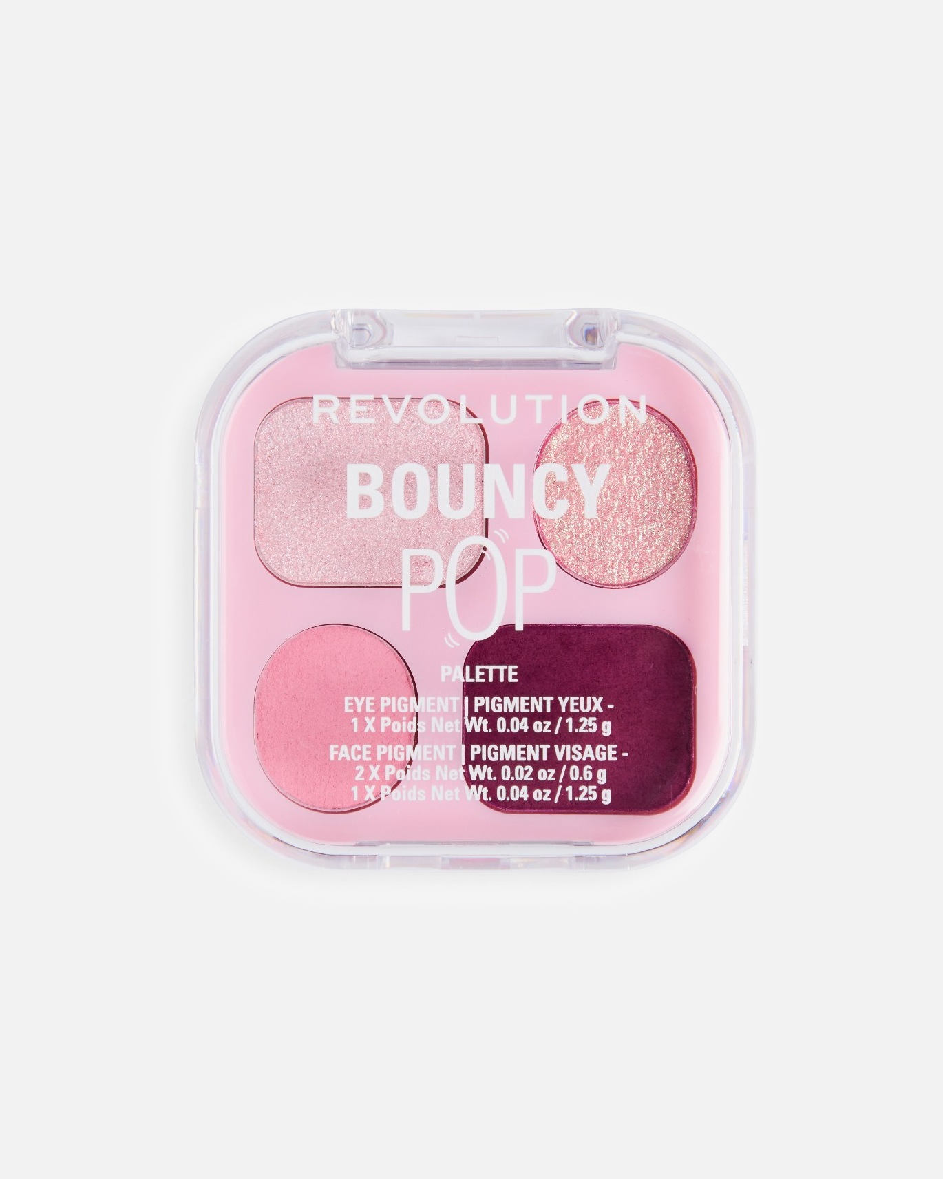Lidschatten für Unisex REVOLUTION Bouncy Pop Shadow Palette Sunrise 32 g
