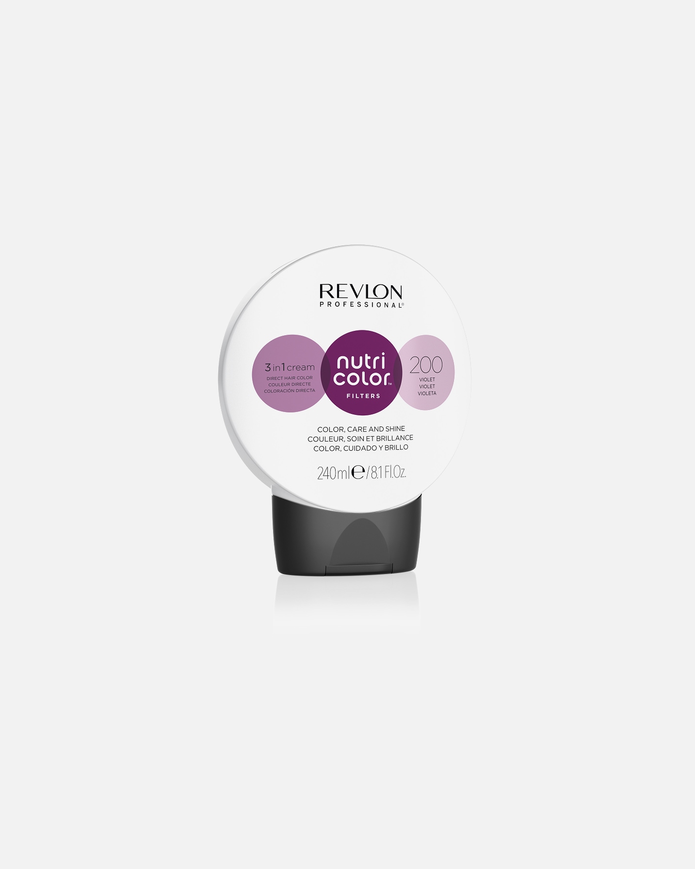 Haarbalsam für Unisex Revlon Professional Nutri Color 3 in 1 Cream Nr. 200 200 - VIOLET