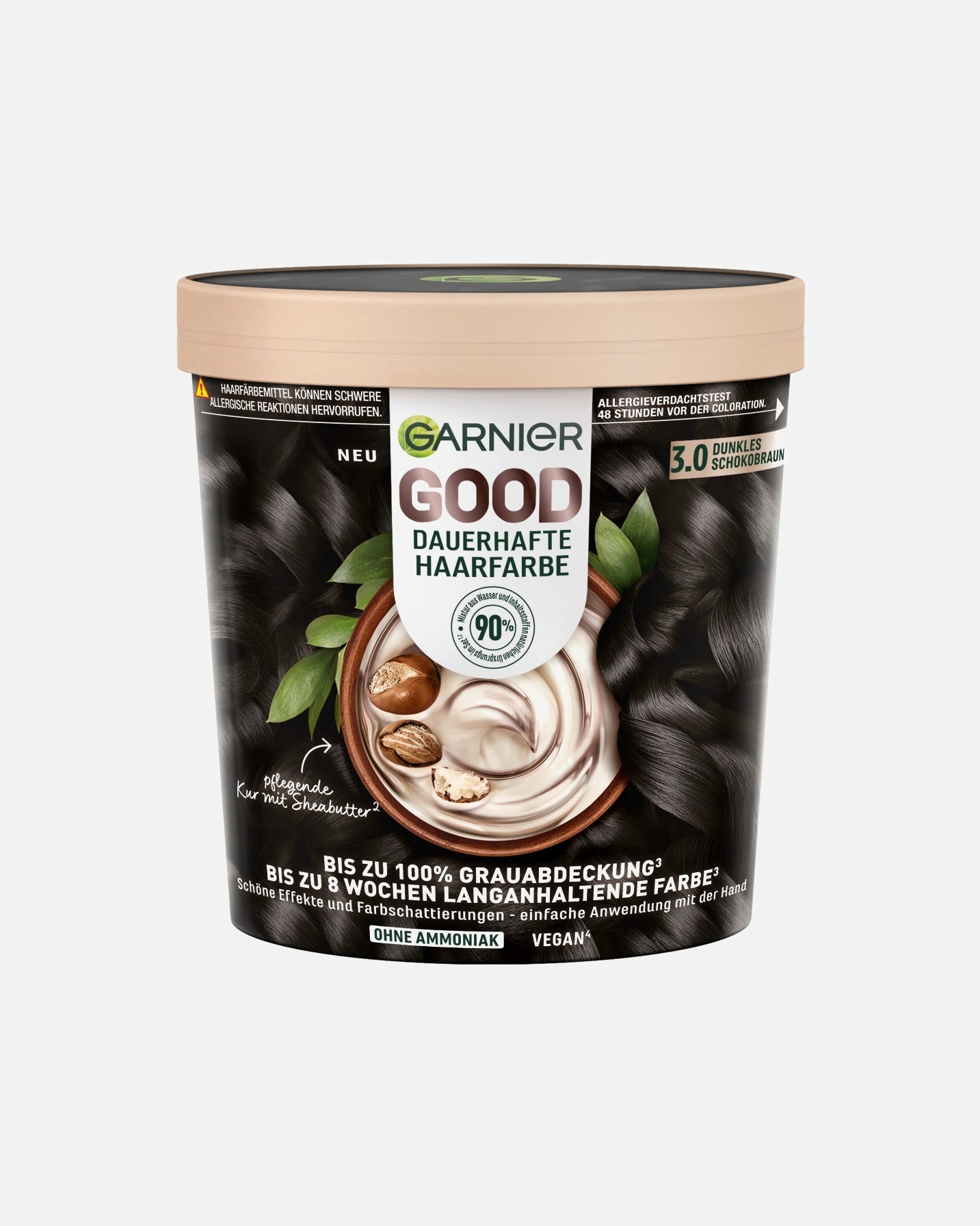 Haarfarbe für Unisex Garnier Good 3 - DUNKLES SCHOKOBRAUN