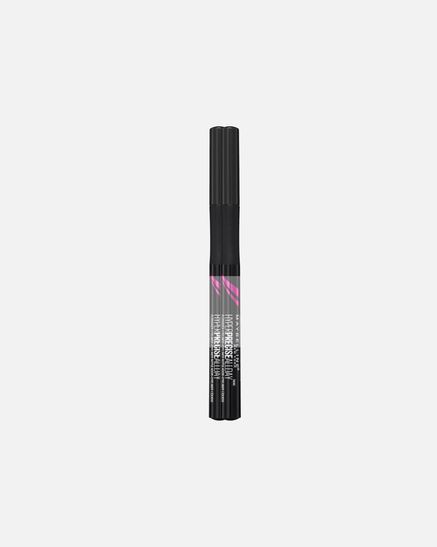 Eyeliner for UnisexeMaybellineHyper Precise Allday Liner double pack700 - BLACK