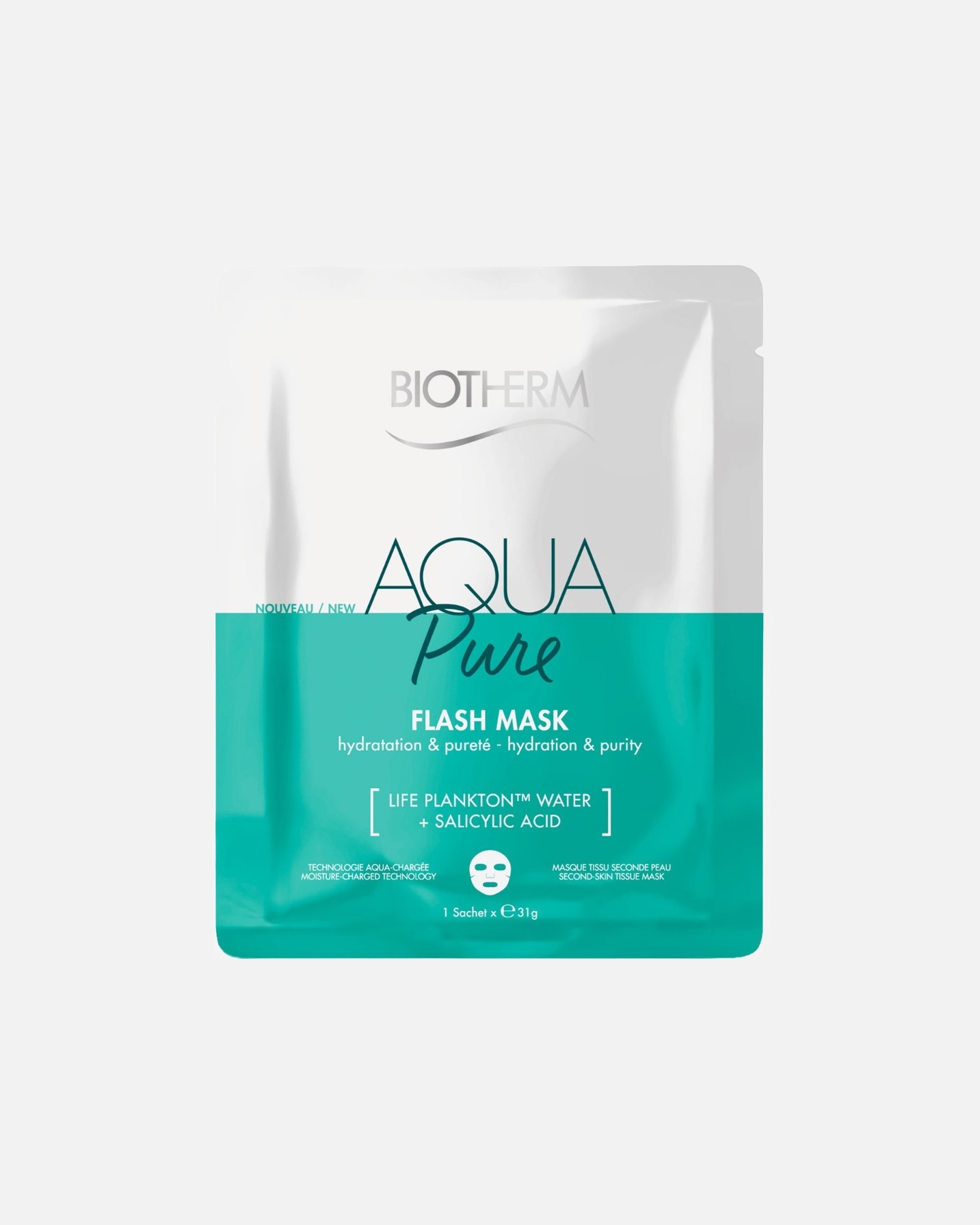 Masque hydratant for UnisexeBiothermAquasourceAqua Pure Flash50 ml