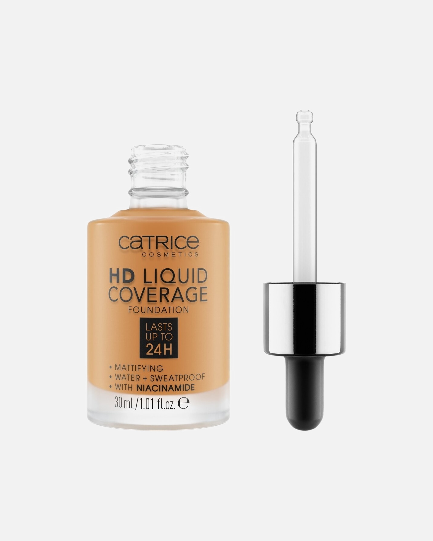 Foundation für Weiblich Catrice HD Liquid Coverage 066 - WARM TOFFEE