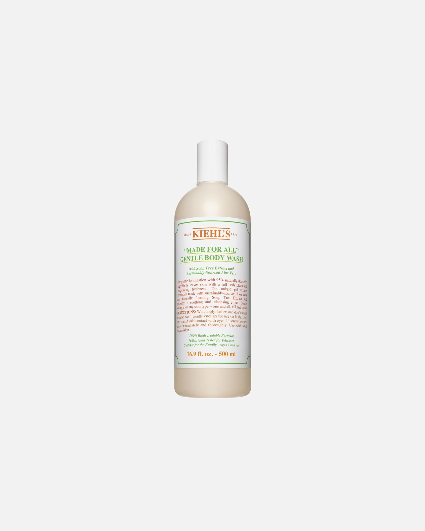 Gel douche for UnisexeKiehl’sMade For All Gentle Body Wash500 ml