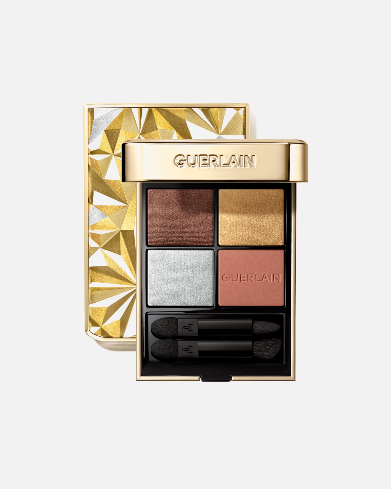 Lidschatten für Unisex Guerlain Terracotta OMBRES G RED ORCHID LIDSCHATTEN-PALETTE MIT 4 FARBEN 520 - STELLAR GLOW