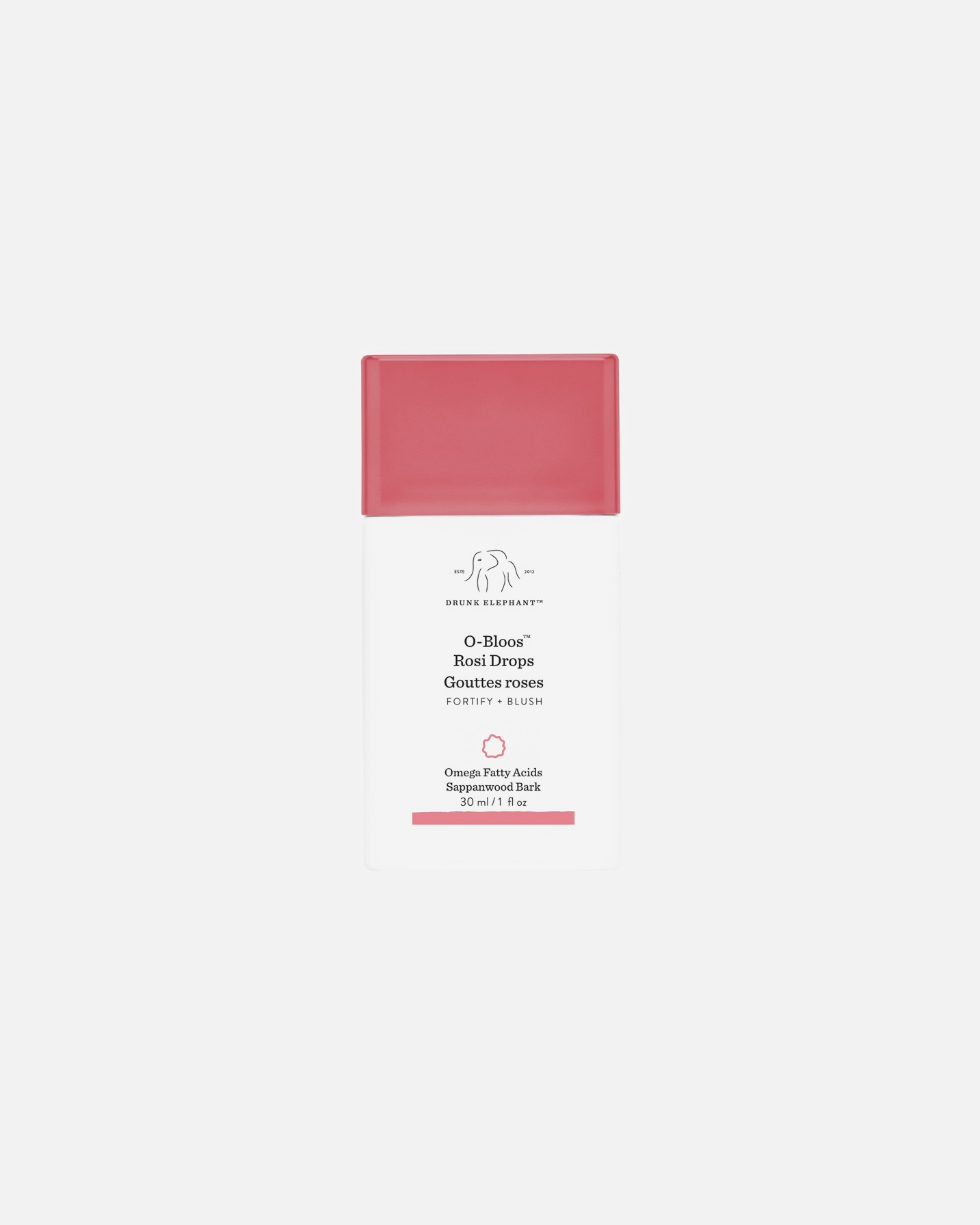 Glow Serum für Unisex Drunk Elephant O-Bloos Rosi Drops 30 ml
