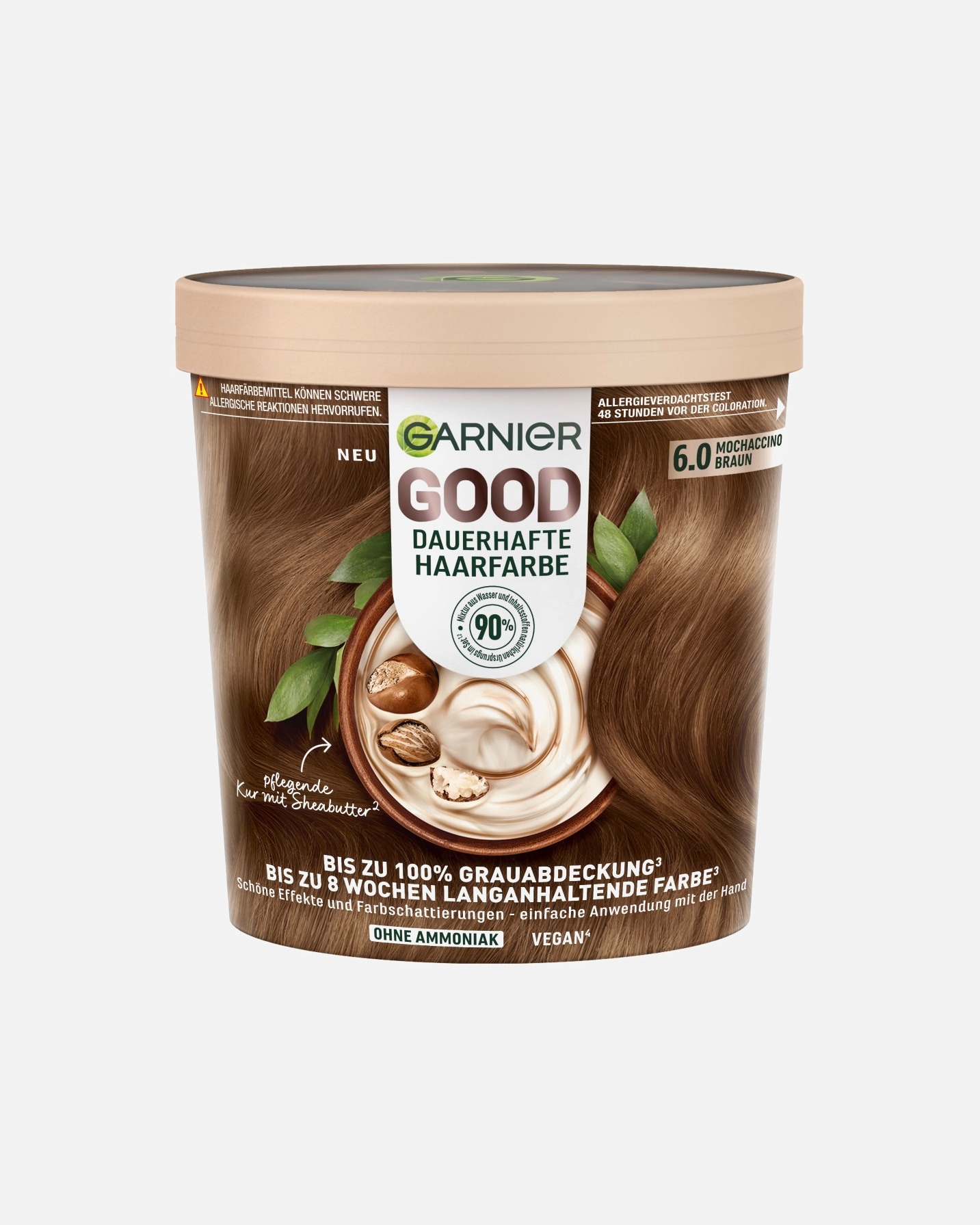 Haarfarbe für Unisex Garnier Good 6 - MOCHACCINO BRAUN