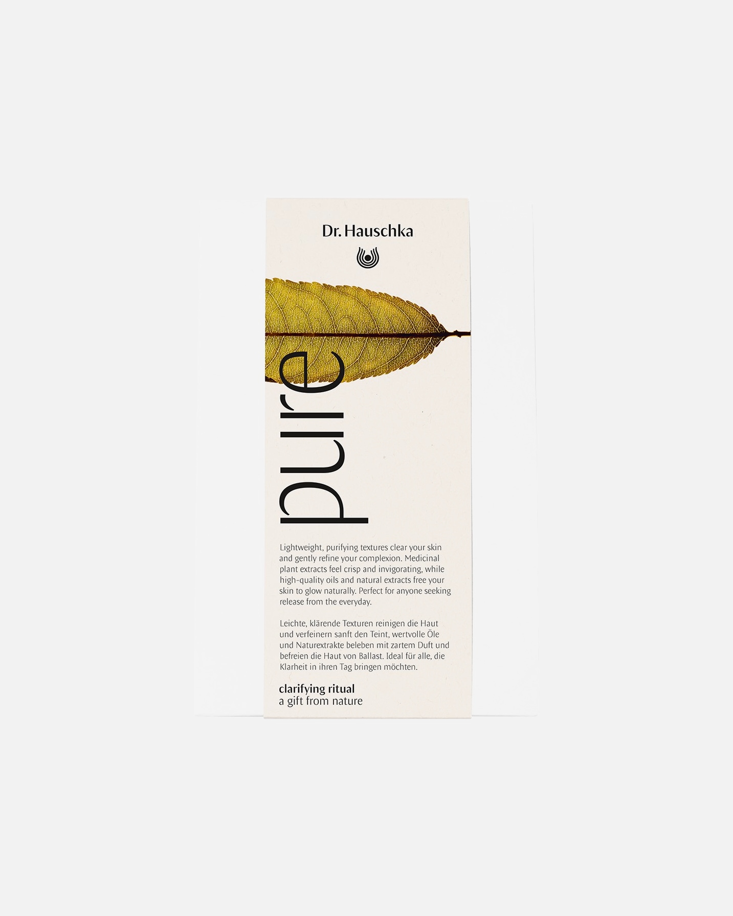 Gesichtspflegeset für Unisex Dr. Hauschka Weihnachten Geschenkset pure 1 Stück