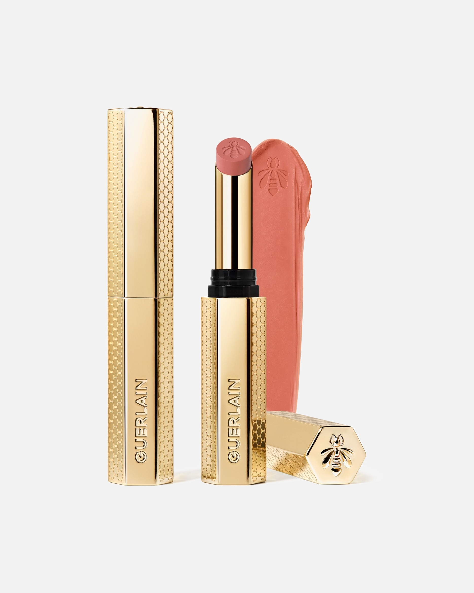 Baume à lèvres for UnisexeGuerlainKissKissLe Rouge à Lèvres Intense Au Miel - Rechargeable1.85 Grammes