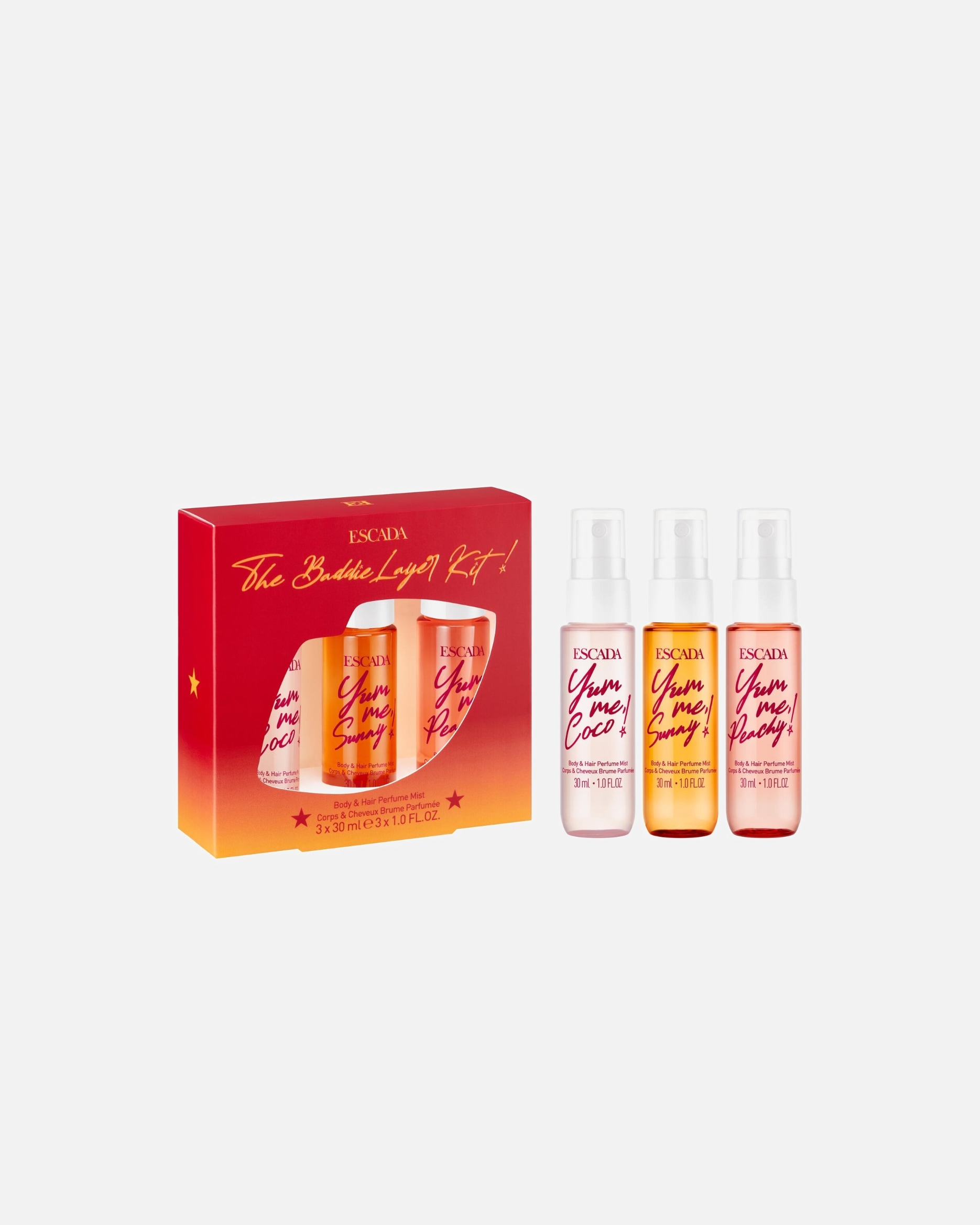 Coffret parfum for FemmeEscadaYum me Mist1 unité