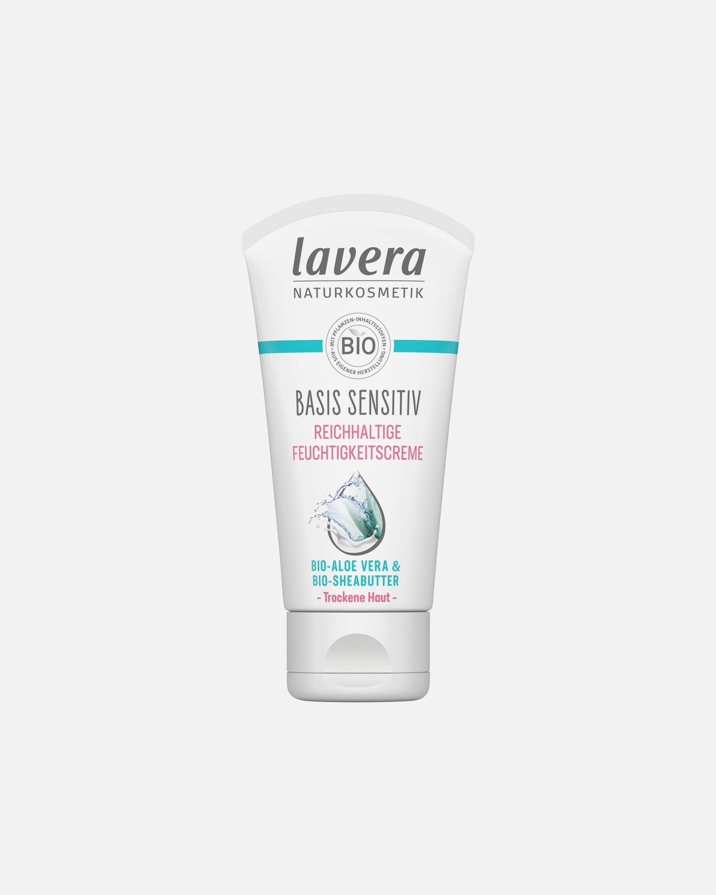 Gesichtscreme für Unisex lavera basis sensitiv Reichhaltige Feuchtigkeitscreme 50 ml