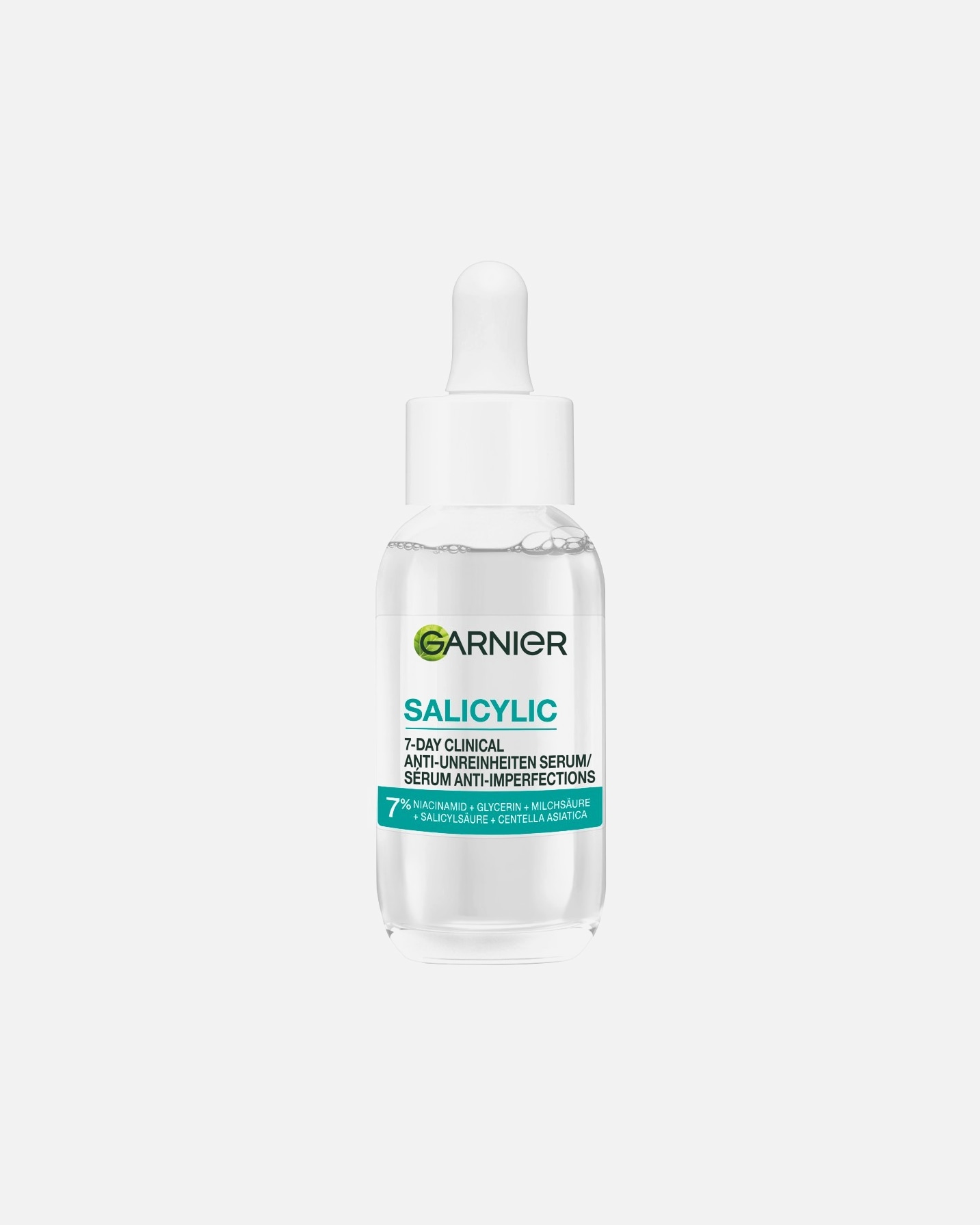 Anti-Akne Pflege für Unisex Garnier Hautklar Salicylic 7-Day Clinical Anti-Unreinheiten Serum 30 ml