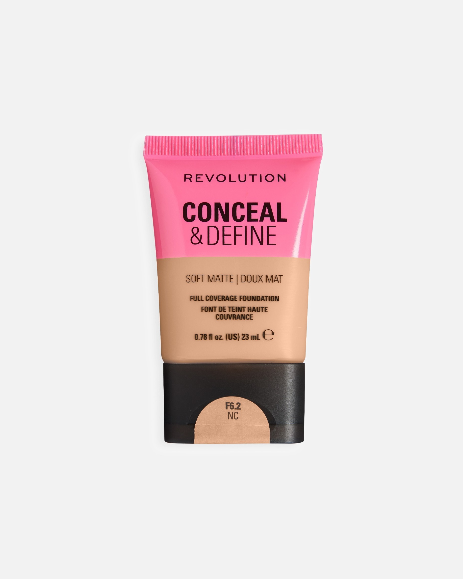 Foundation für Unisex REVOLUTION Conceal and Define Soft Matte Tube 23 ml