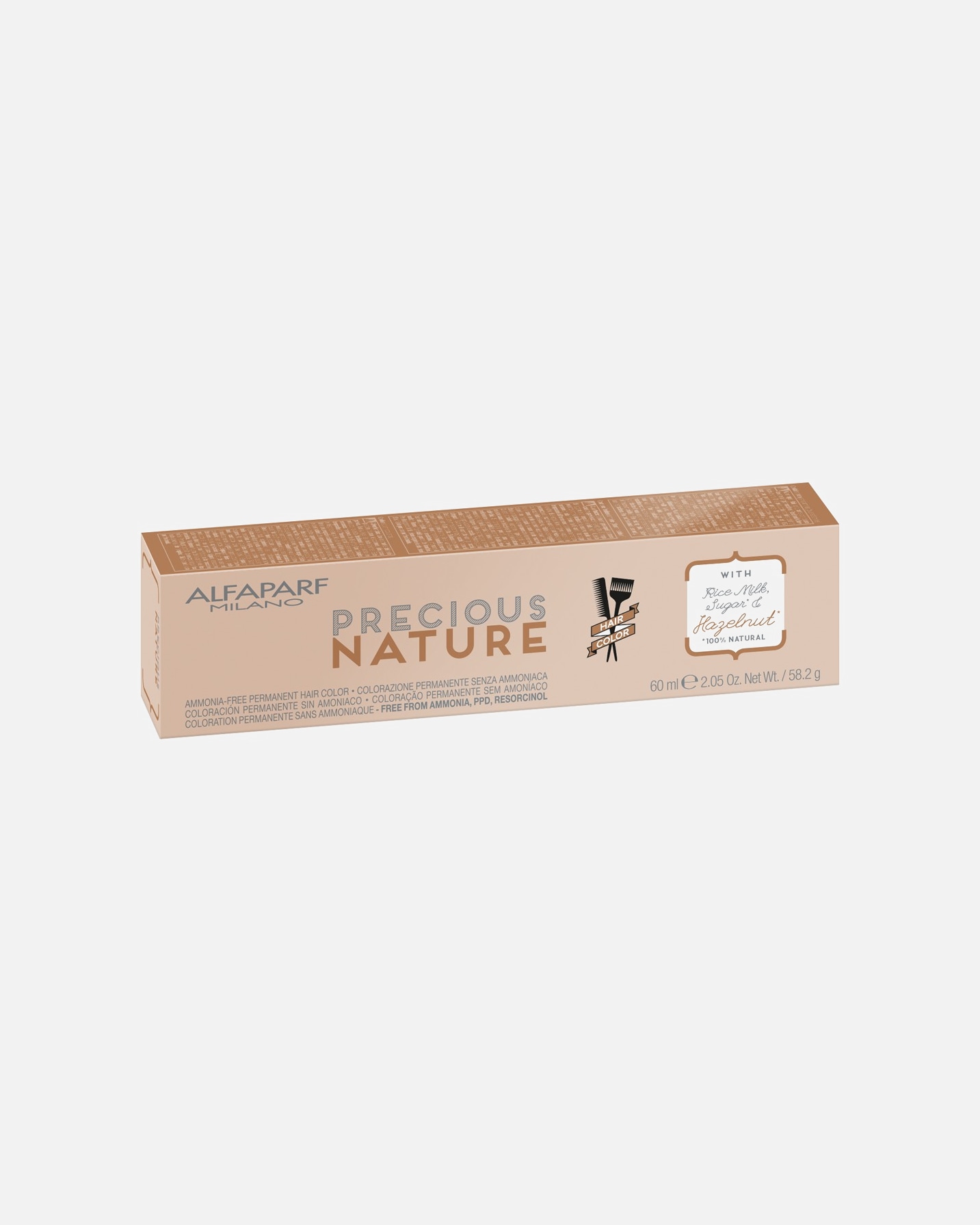 Coloration cheveux for UnisexeALFAPARF MILANOPrecious NatureHazelnut10.21 - HELLBLOND-VIOLETT ASCH