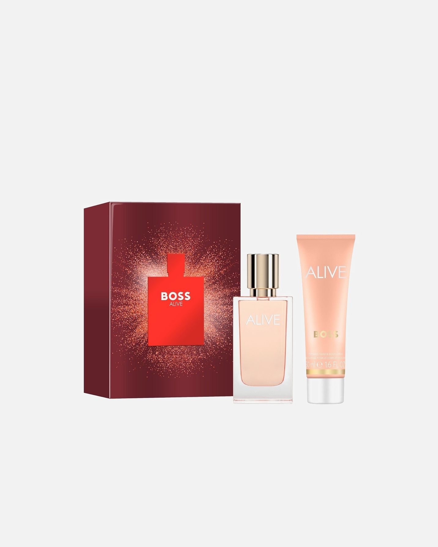 Coffret parfum for FemmeHugo BossAliveSet cadeau pour elle1 piéce