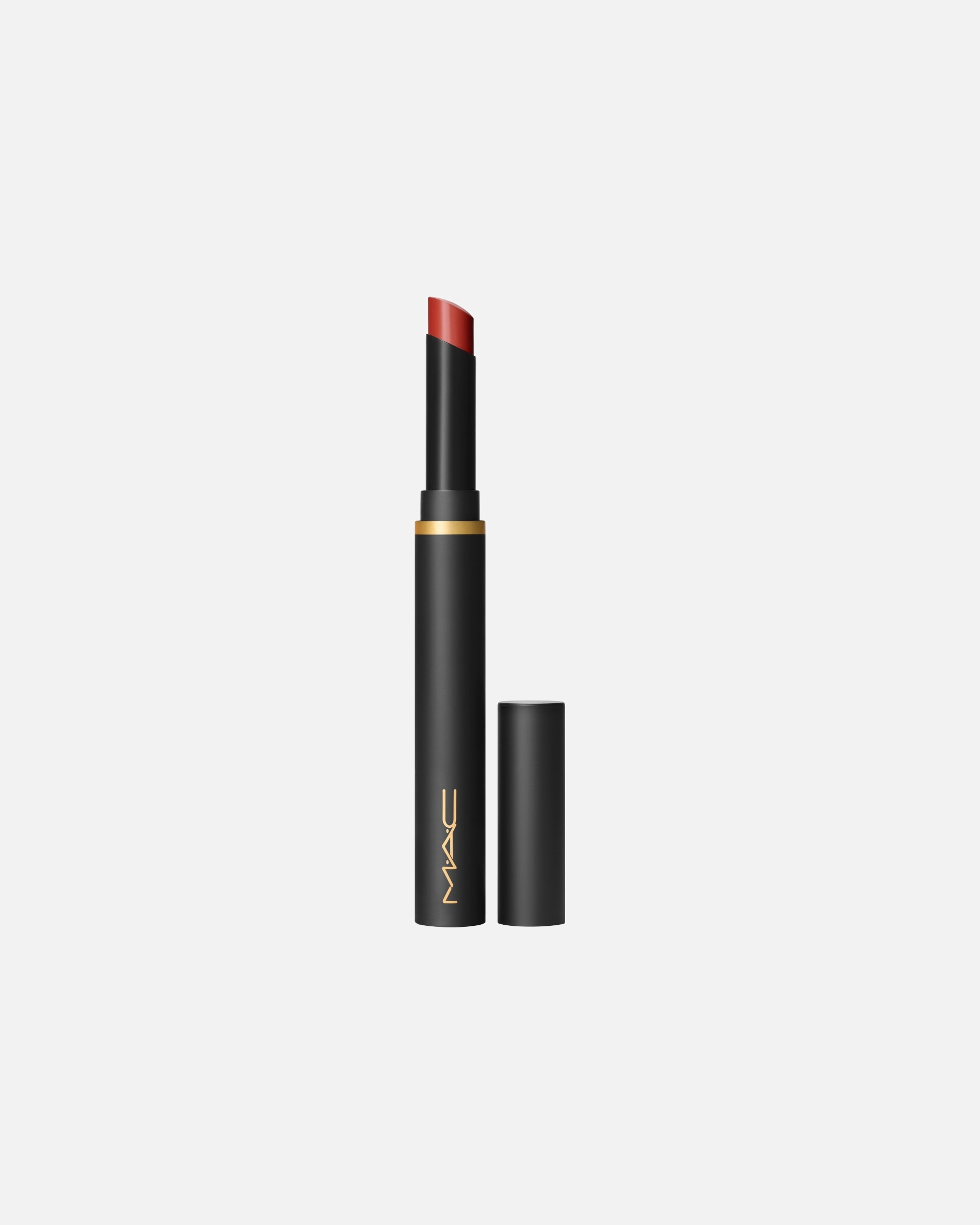 Rouge à lèvres for UnisexeMACPowder Kiss Velvet Blur Slim StickDevoted to Chili