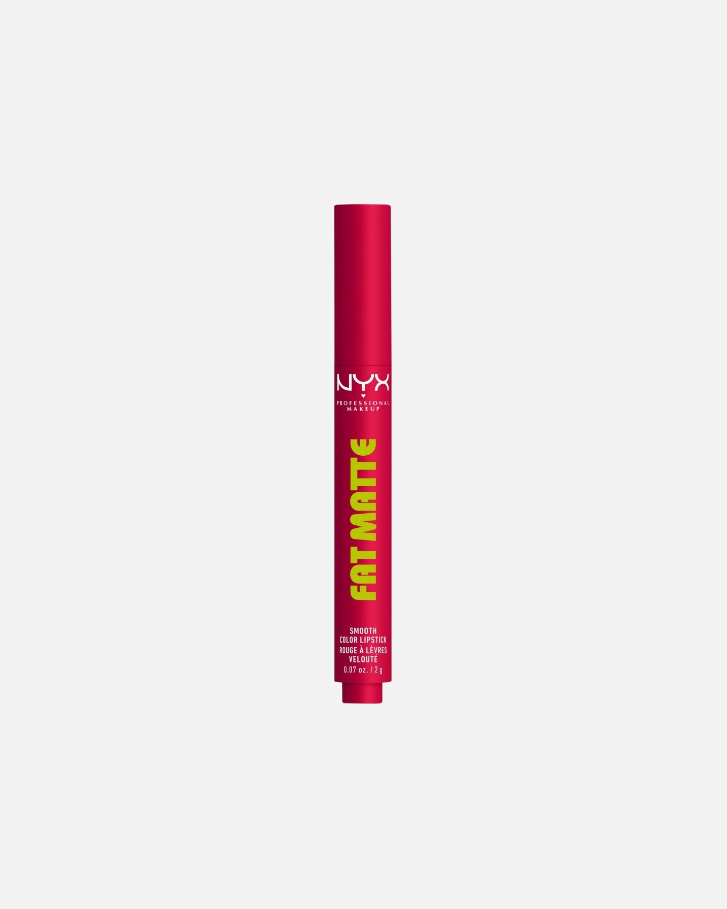Lippenstift für Unisex NYX Professional Makeup Fat Matte Smooth 2 g