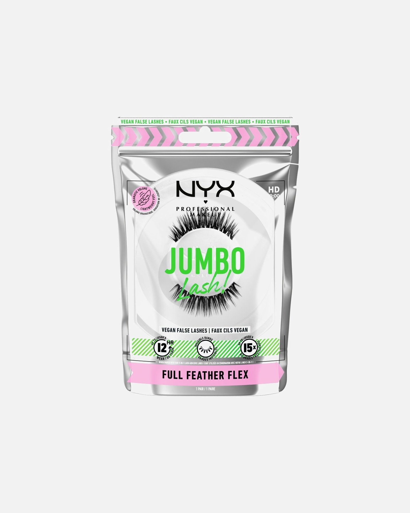 Faux-cils for UnisexeNYX Professional MakeupJumbo Lash!1 unité