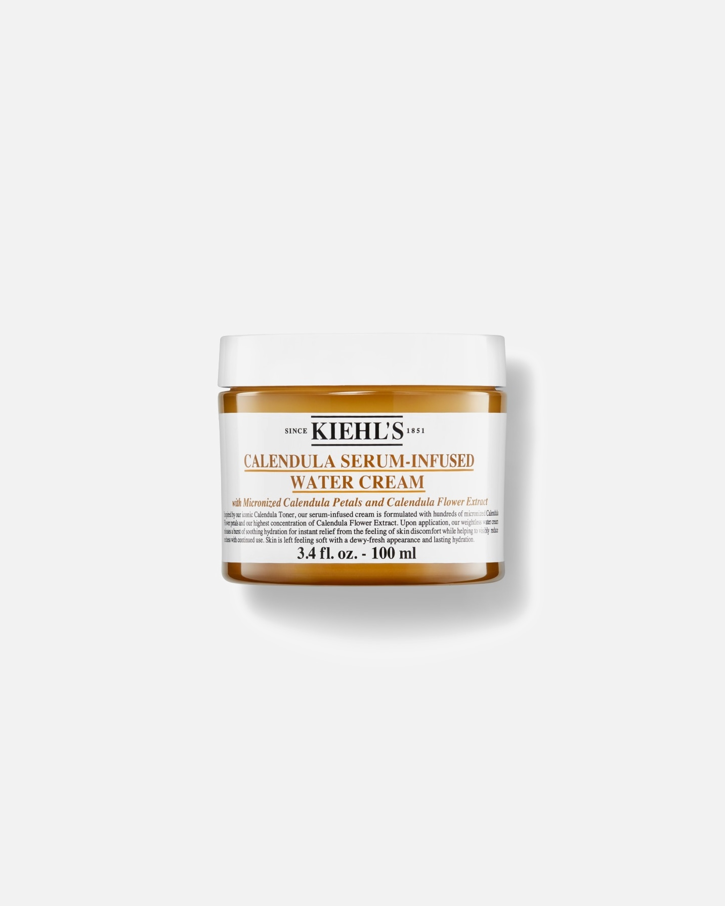 Crème de Jour for UnisexeKiehl’sCalendulaSerum-Infused Water Cream100 ml