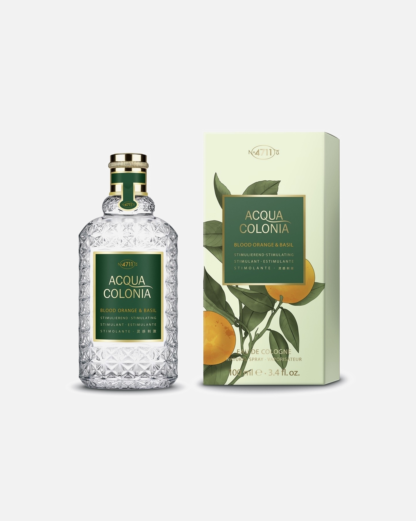 Eau de Cologne für Unisex 4711 Acqua Colonia Blood Orange & Basil Aqua Colonia Blood Orange & Basil 100 ml