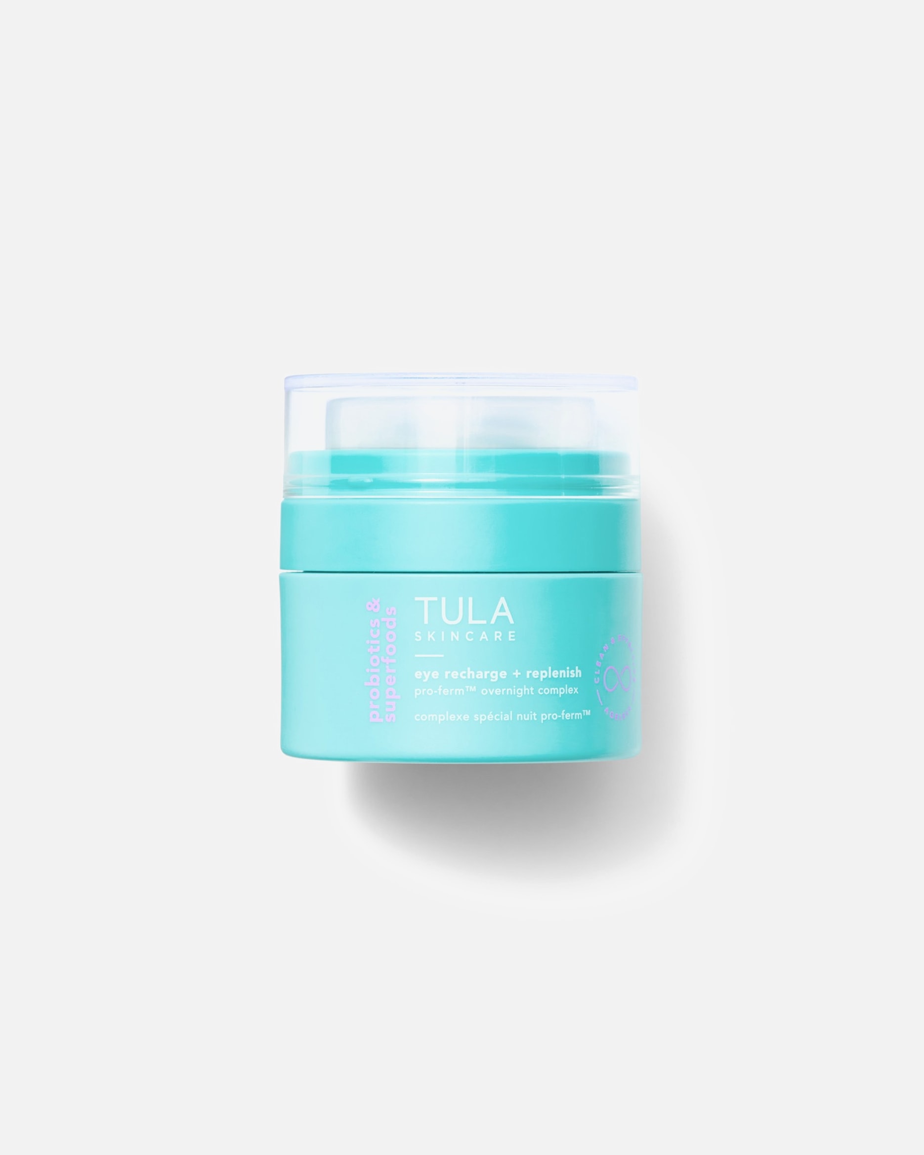 Augencreme für Unisex TULA Probiotics & Superfoods Eye Recharge + Replenish Pro-FermTM Overnight Complex 15 ml
