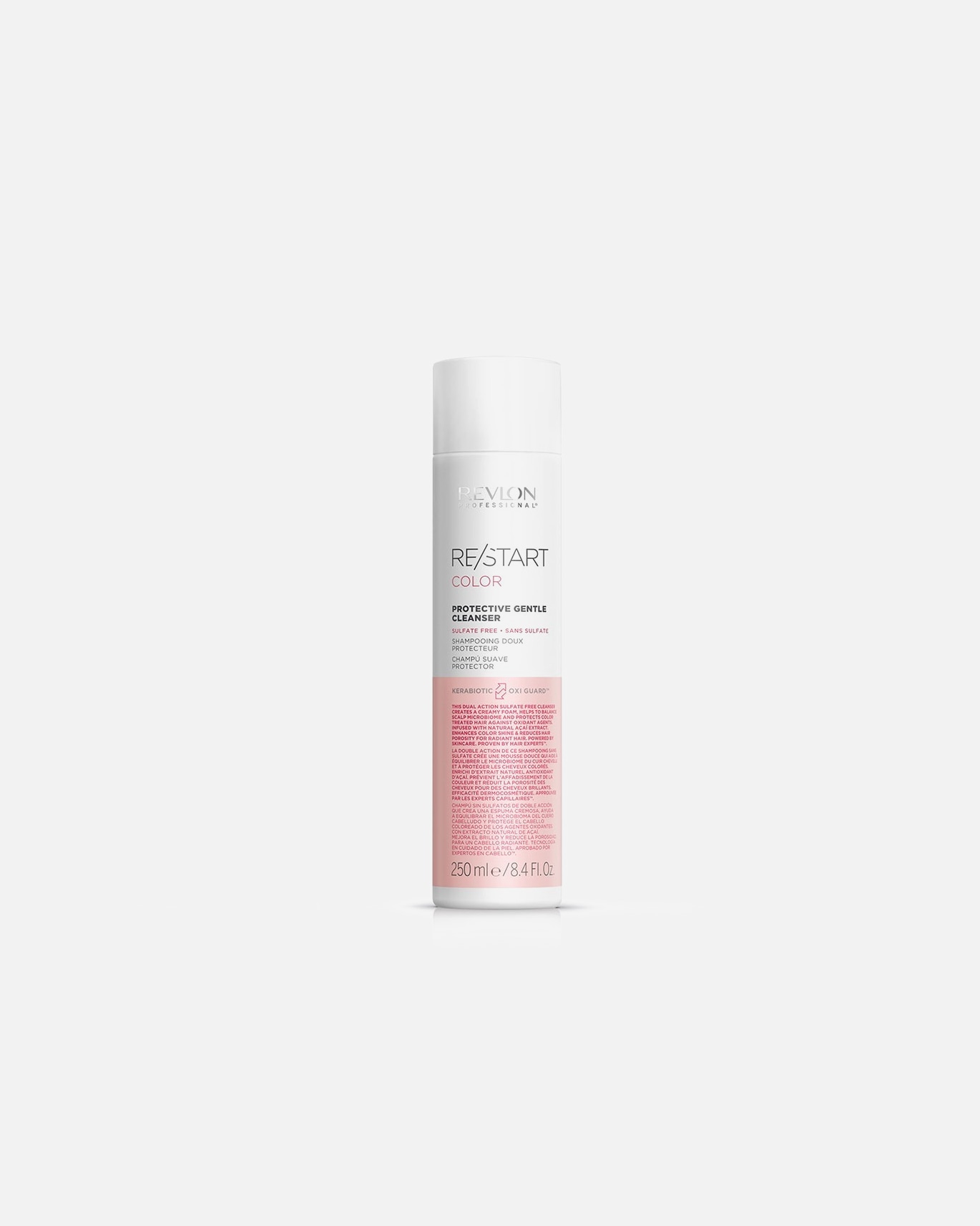 Shampoo für Weiblich Revlon Professional Restart RE/START™ COLOR Mild sulfatfrei Farbschutz 250 ml