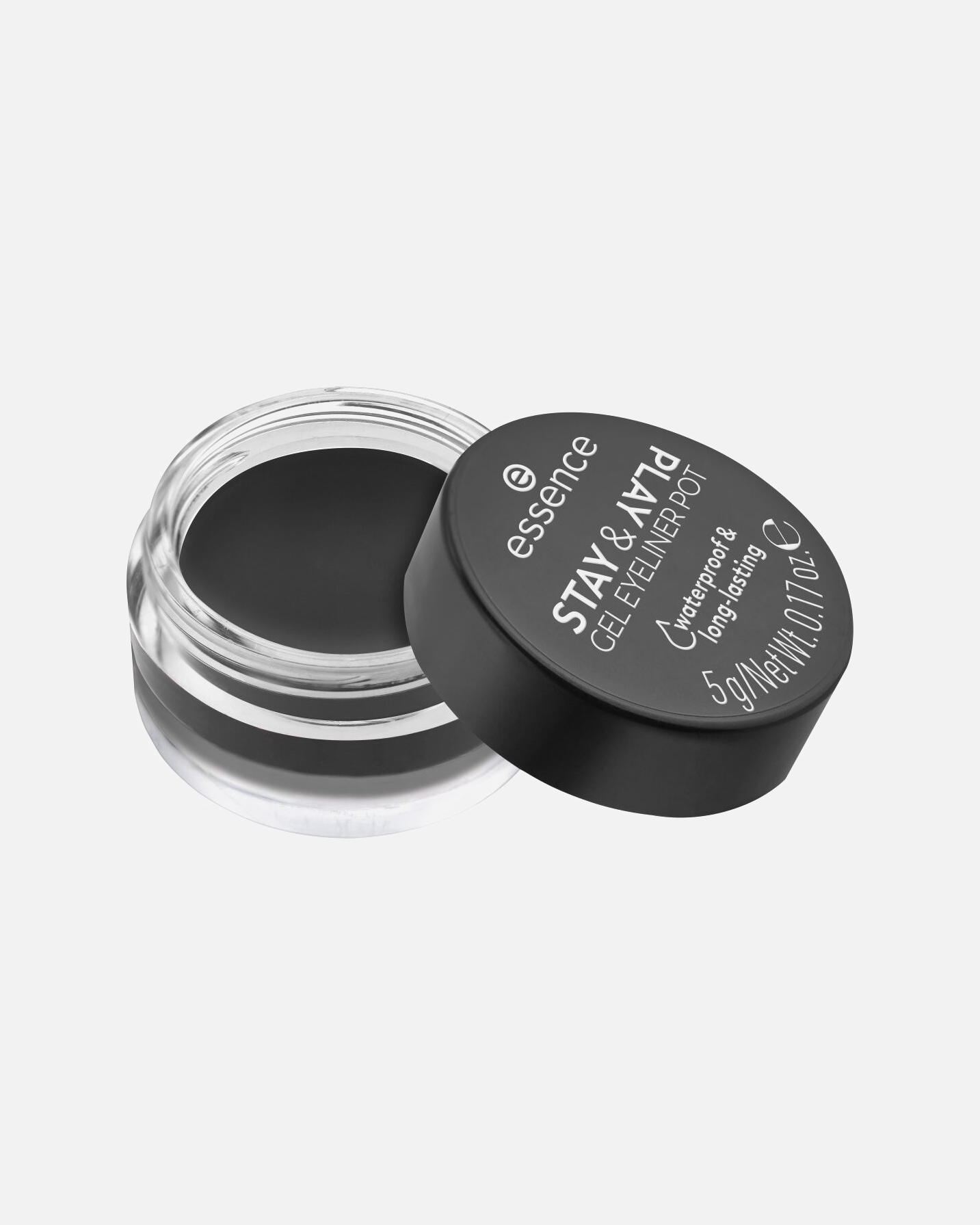 Eyeliner für Unisex Essence STAY & PLAY GEL 01 - BLACK