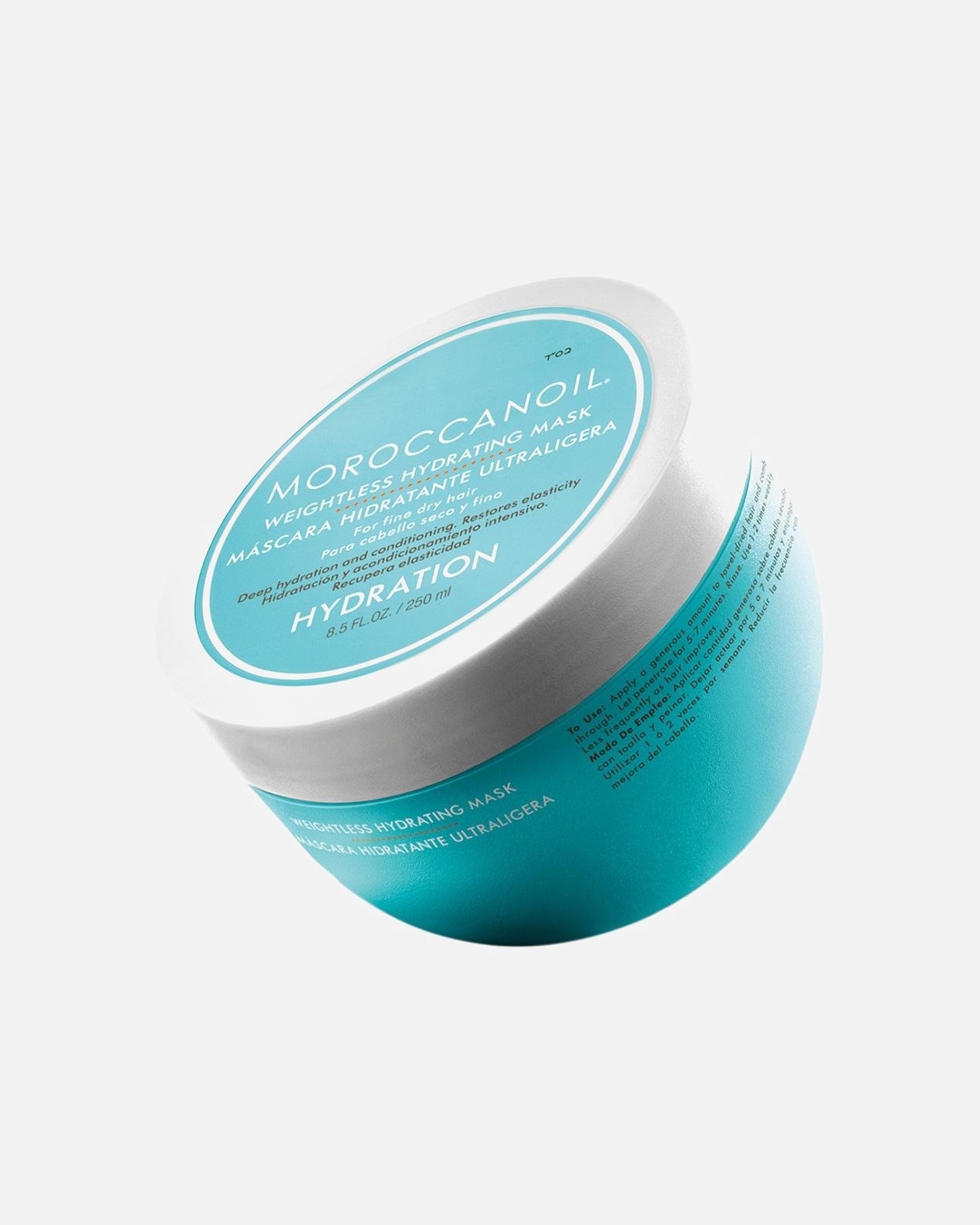Haarmaske für Unisex Moroccanoil Hydration Weightless 250 ml