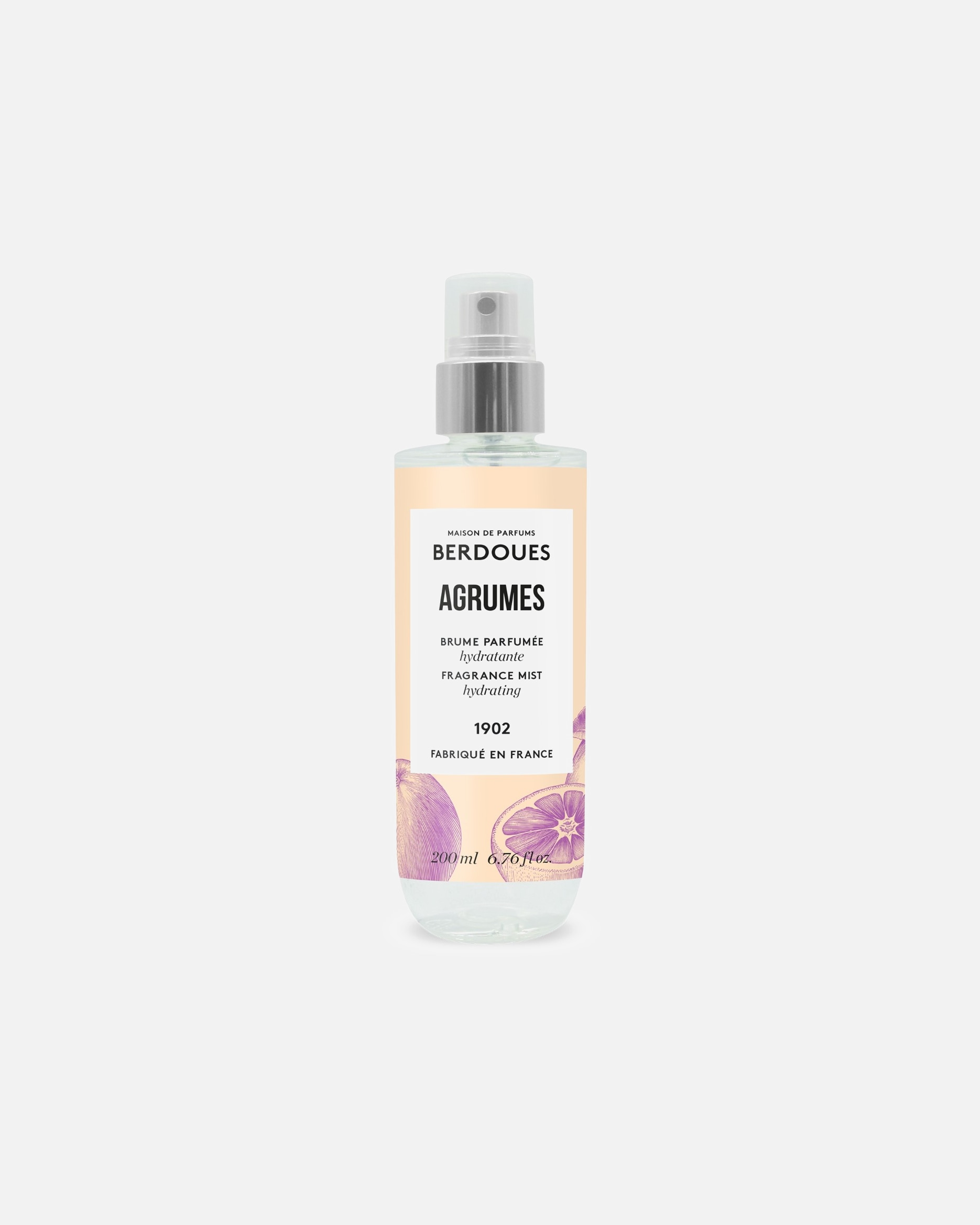 Bodyspray für Weiblich Berdoues Fragrance Mist Agrumes 200 ml