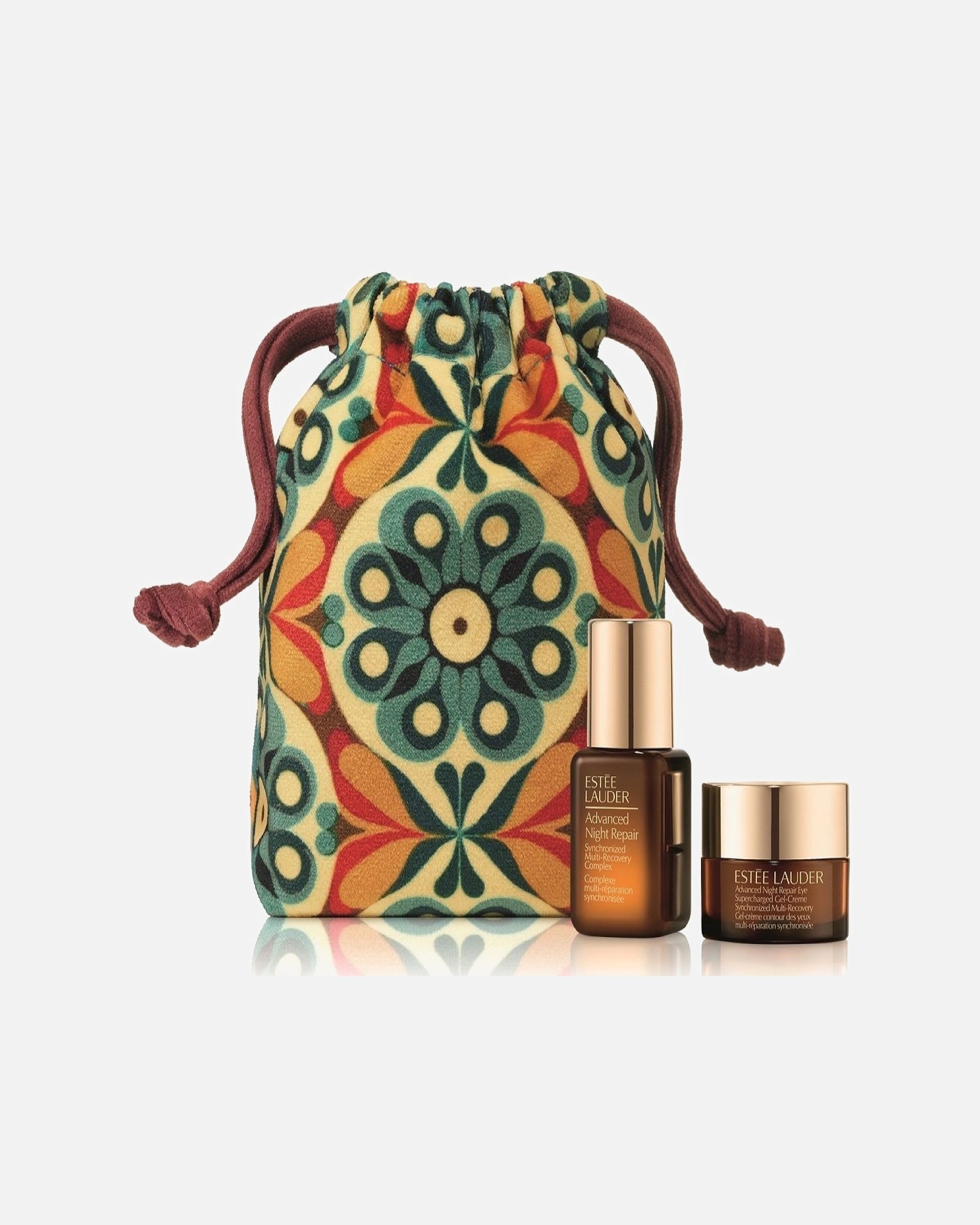 für Unisex Estée Lauder Bag mit Advanced Night Repair Synchronized Multi-Recovery Complex (7 ml) & Advanced Night Repair Eye Supercharged Gel-Creme Synchronized Multi-Recovery (5 ml)