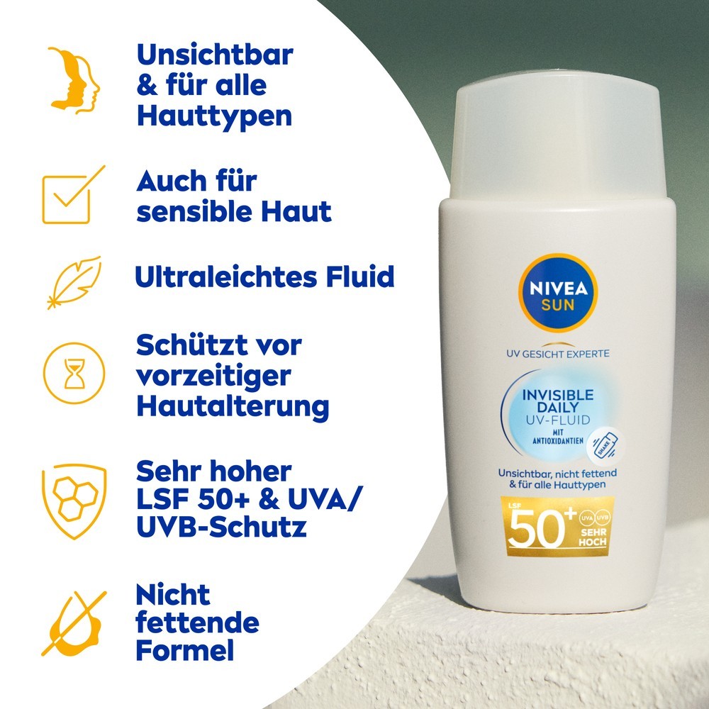 NIVEA NIVEA SUN UV GESICHT EXPERTE Invisible Daily Fluid
