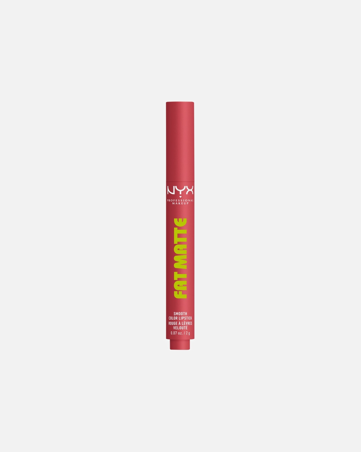 Lippenstift für Unisex NYX Professional Makeup Fat Matte Smooth 2 g