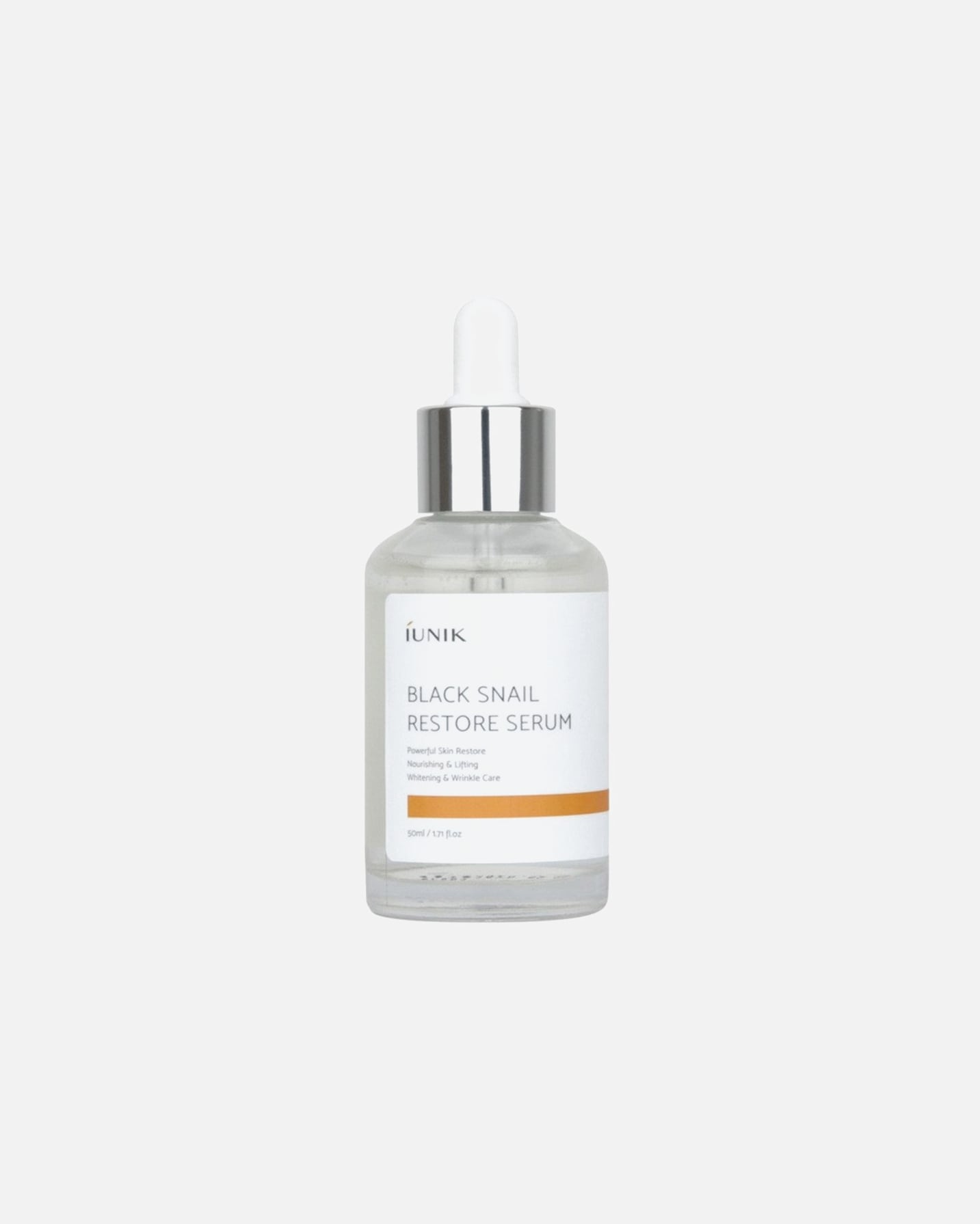 Feuchtigkeitsserum für Unisex iUnik Black Snail Restore Serum 50 ml