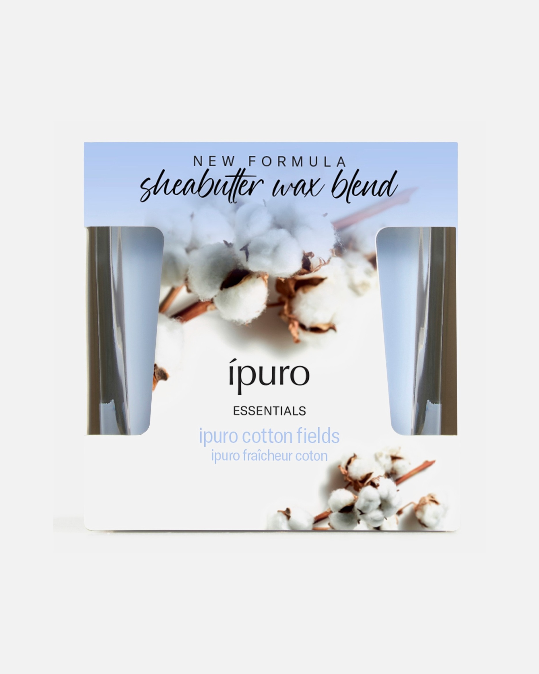 Kerze für Unisex ipuro Cotton Fields 125 g