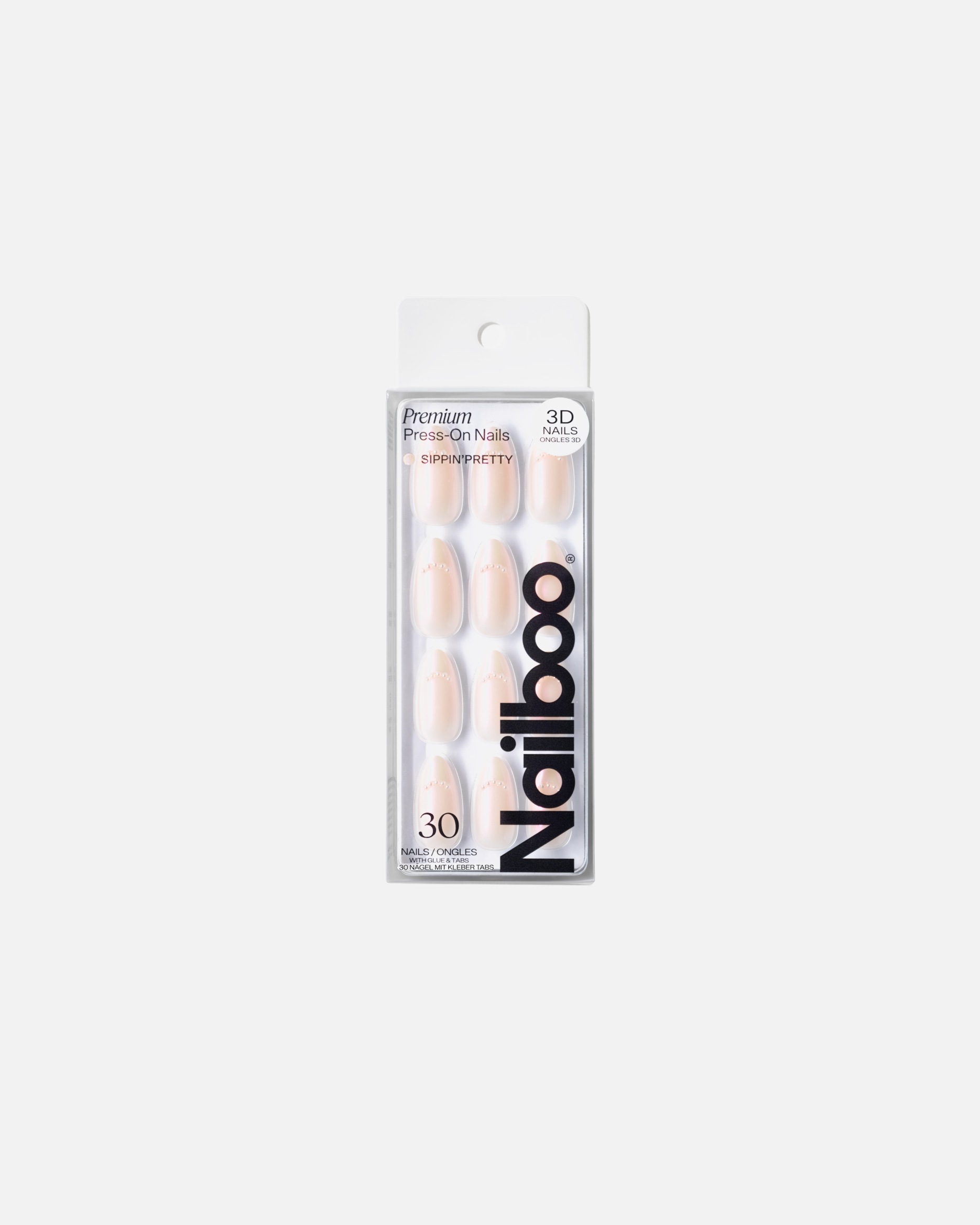 Kunstnägel für Unisex Nailboo Default Brand Line Premium Press-On SIPPIN PRETTY