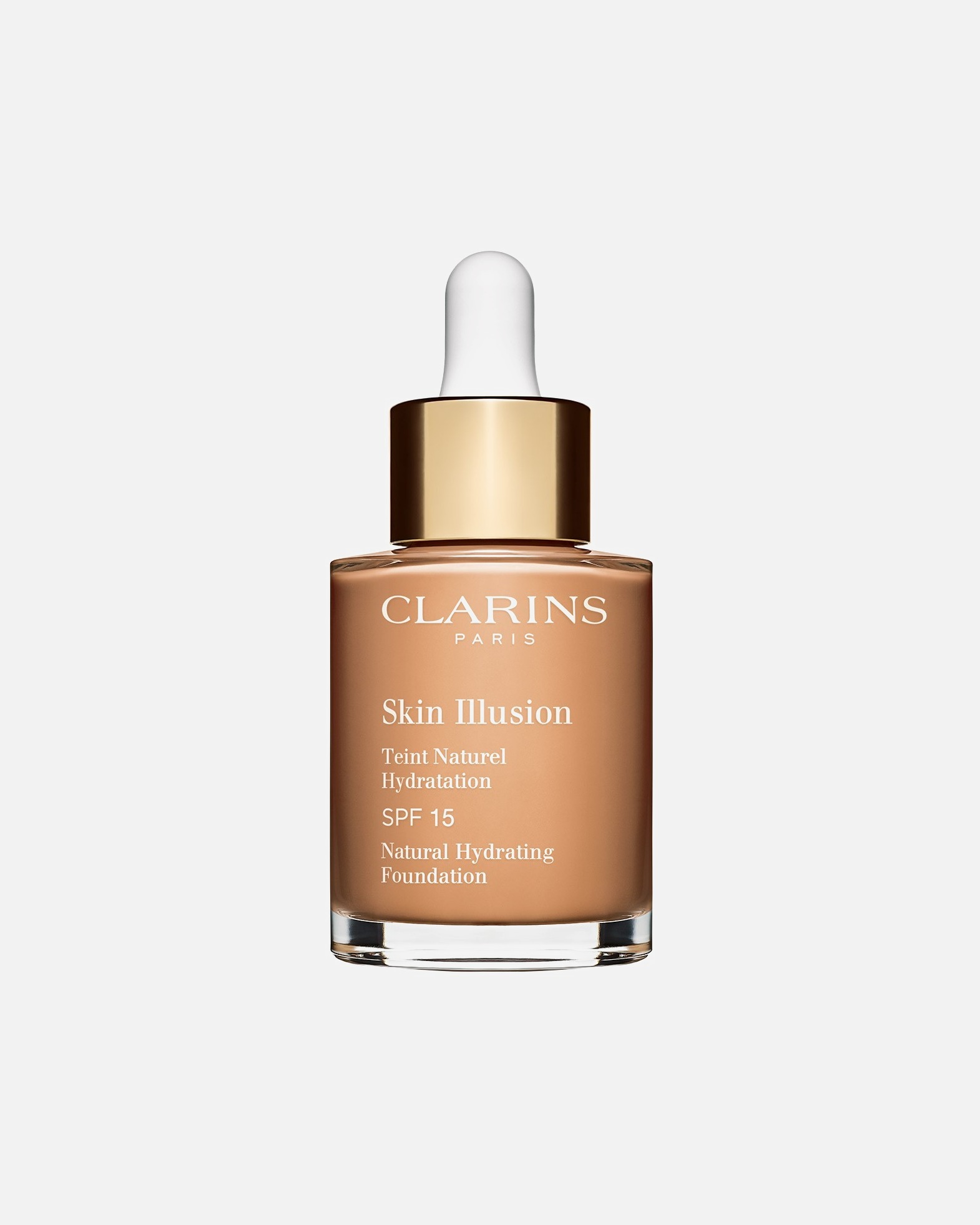 Foundation für Unisex Clarins Skin Illusion SPF 15 Nr. 108,5 - Cashew