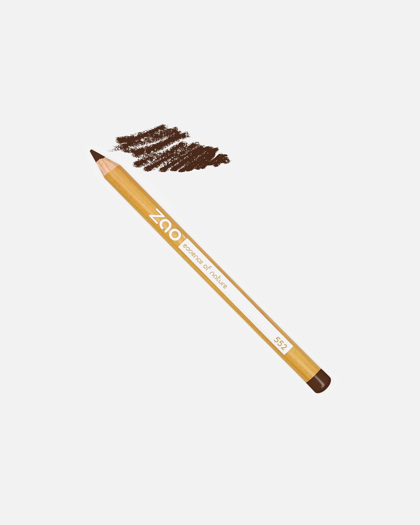 Kajalstift für Unisex ZAO Pencil 552 - DARK BROWN