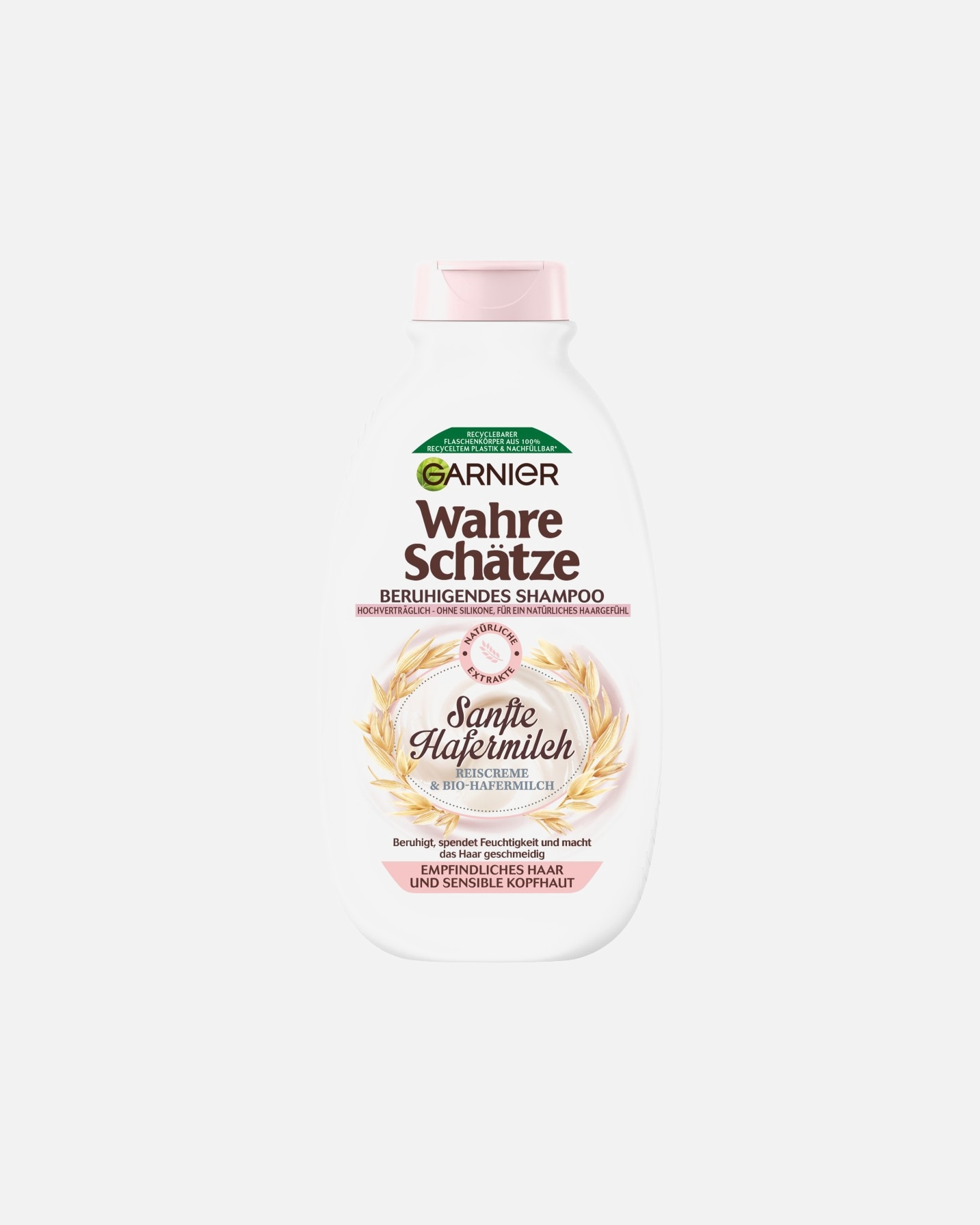 Shampoo für Unisex Garnier Wahre Schätze Sanfte Hafermilch 300 ml