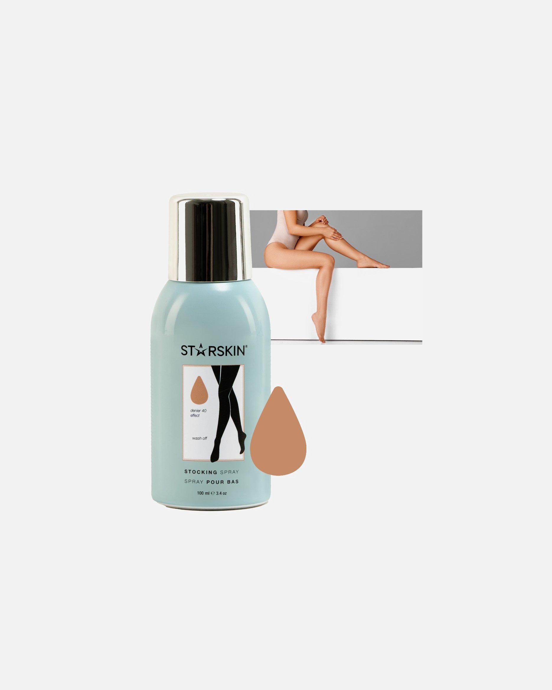 Spray pour les jambes for FemmeSTARSKIN ®Stocking spray color 60040