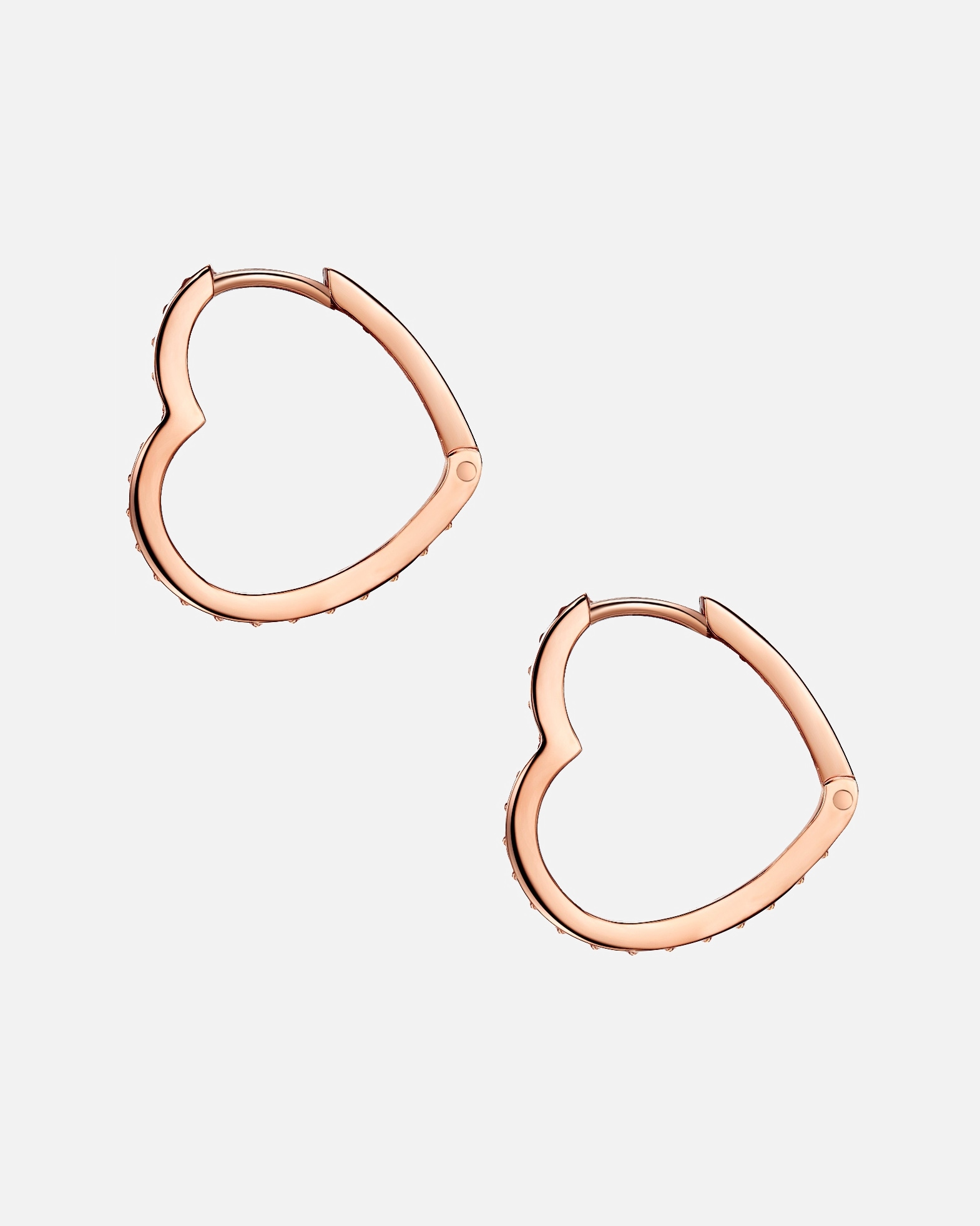 Créoles for FemmeRafaela DonataCréoles en argent Coeur Argent sterling Oxyde de zirconium (CZ) en Argent17,9 mm