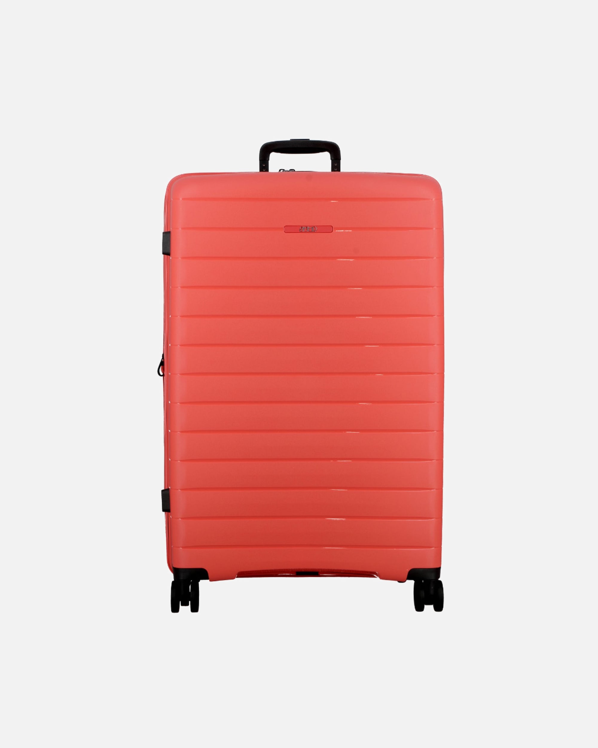 Valise trolley for HommeJumpStriper 4 roues Valise cabine 68 cm avec soufflet d'extensioncoral
